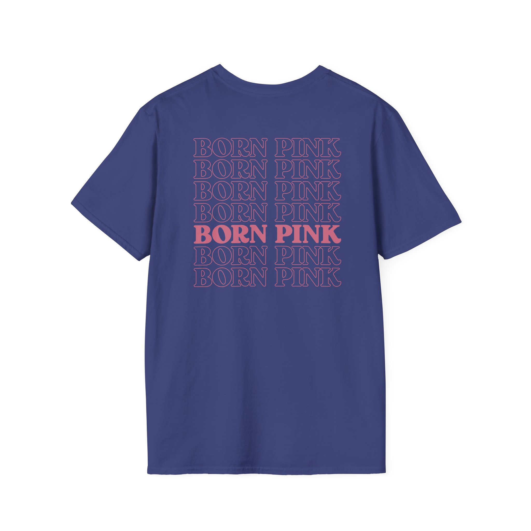 B  Born Pink World Tour Unisex Softstyle T-Shirt