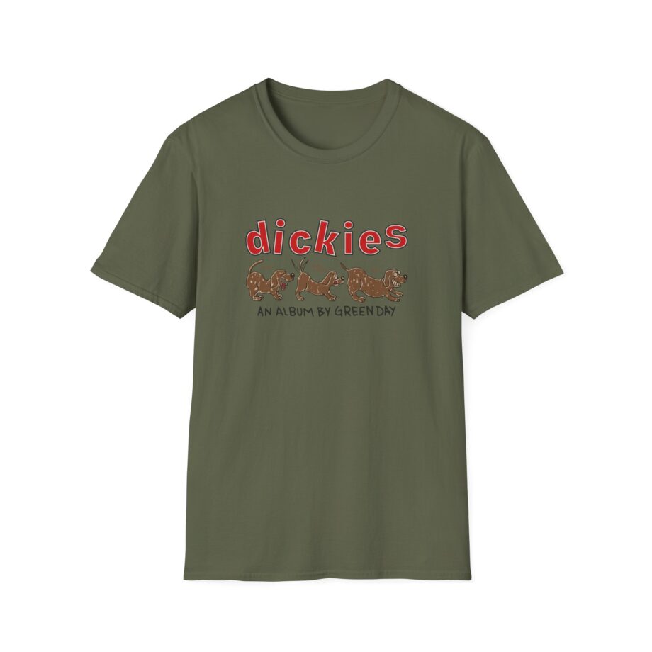 Green Day Dookie Dogs Unisex Softstyle T-Shirt