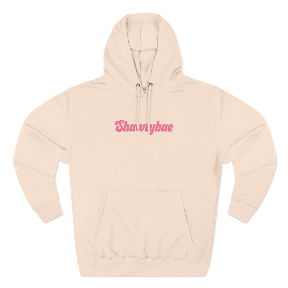 Shawty Bae Three-Panel Fleece Hoodie