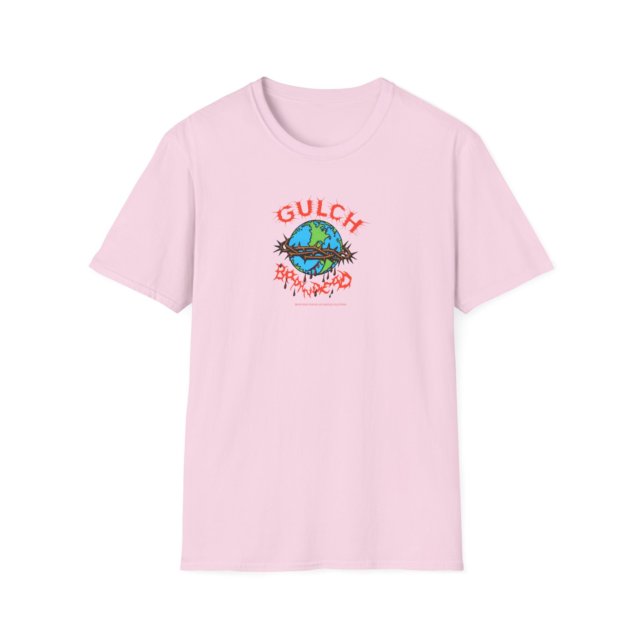 Gulch x Brain Dead final show Unisex Softstyle T-Shirt