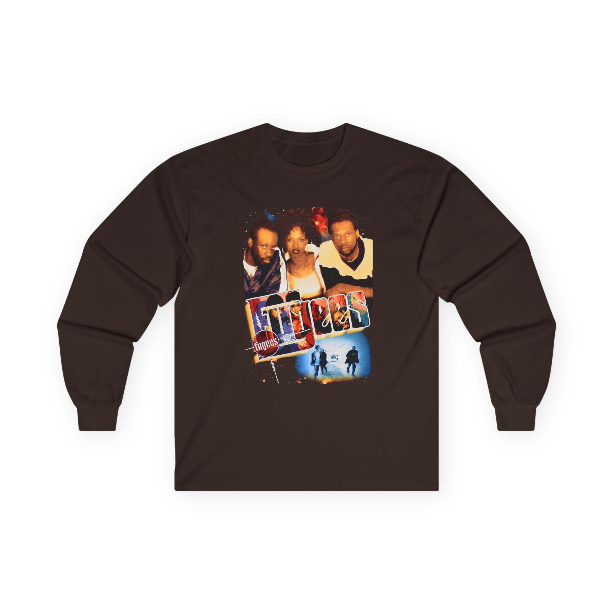 Fugees No Woman No Cry the Score Unisex Ultra Cotton Long Sleeve Tee