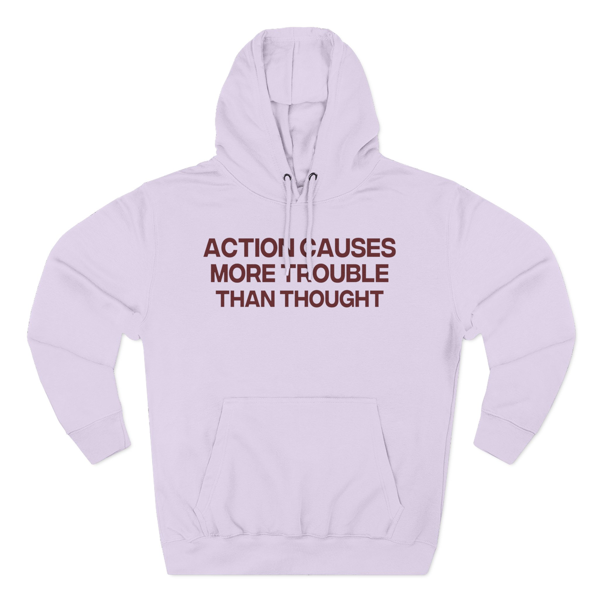 Jenny Holzer Action Causes More Trouble Than Thought Three-Panel Fleece Hoodie