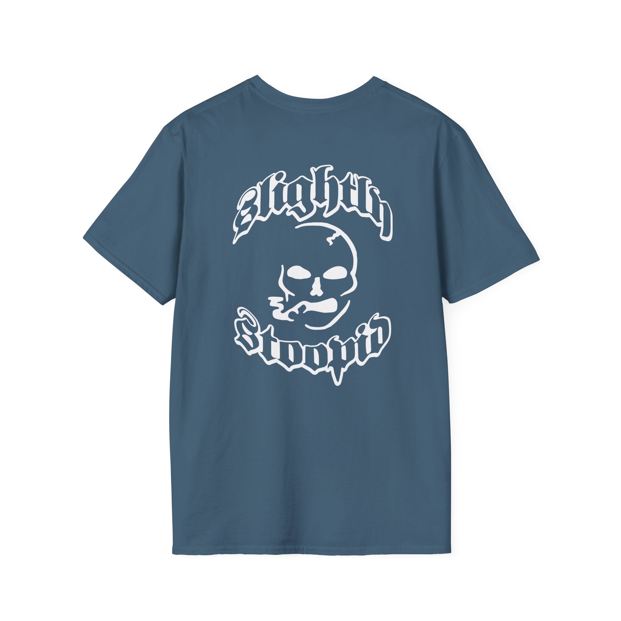 Slightly Stoopid Smoking Skull Unisex Softstyle T-Shirt
