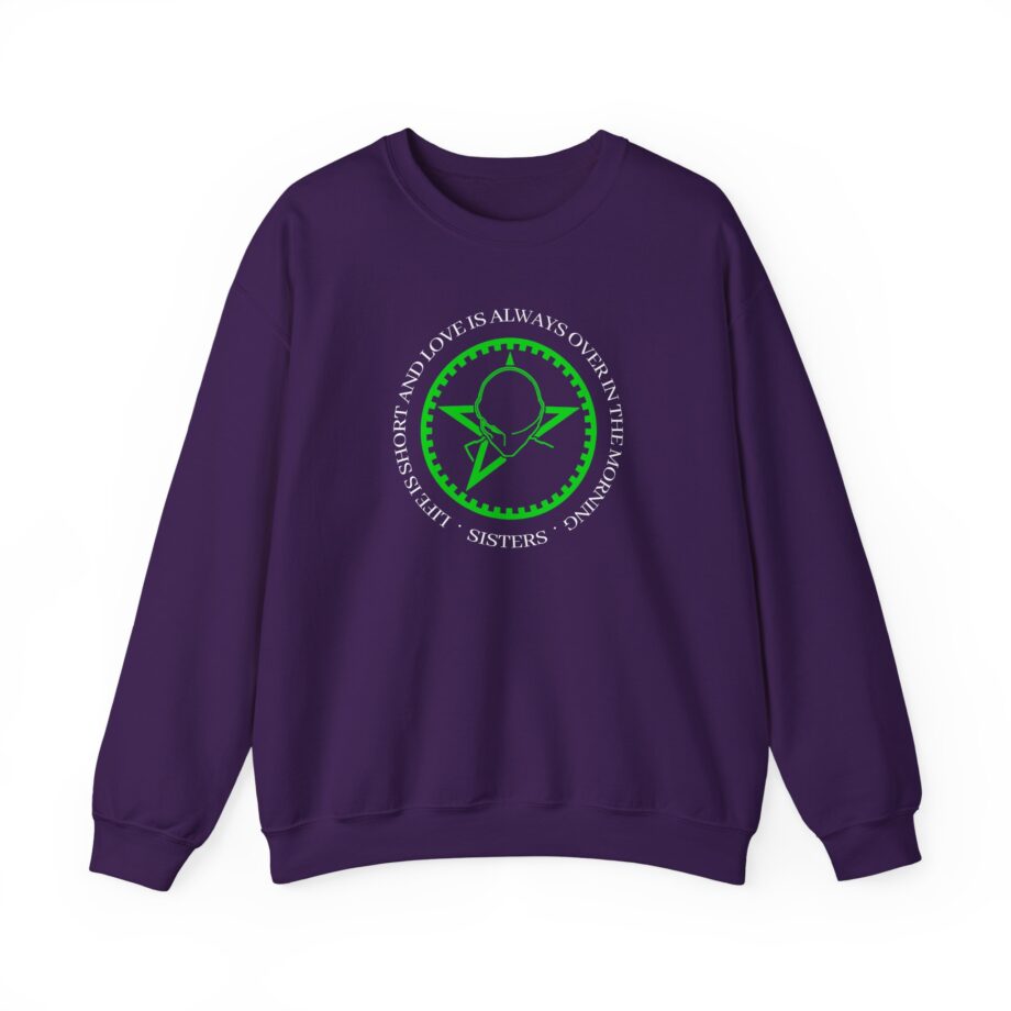 The Sisters of Mercy Life Is Short Unisex Heavy Blend™ Crewneck Sweatshirt