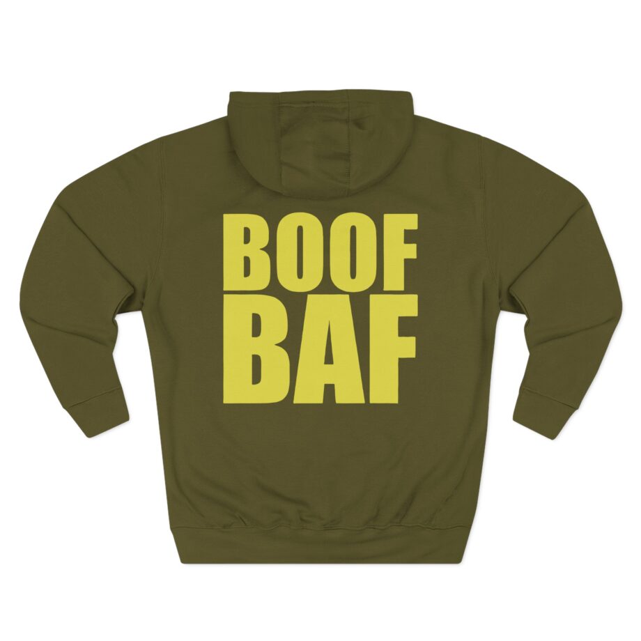 Fugees Blunted on Reality Three-Panel Fleece Hoodie