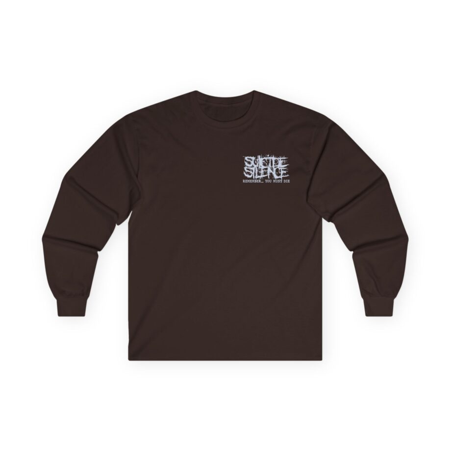 Suicide Silence Rymd Snake Skull Unisex Ultra Cotton Long Sleeve Tee