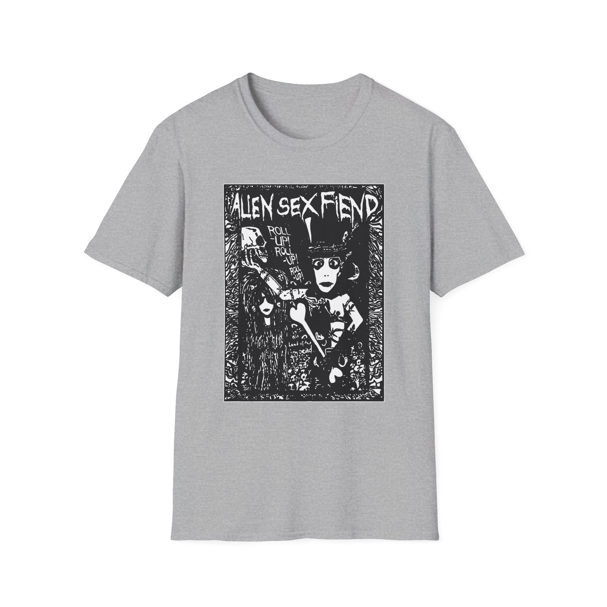 Alien Sex Fiend Land of the Living Dead Unisex Softstyle T-Shirt