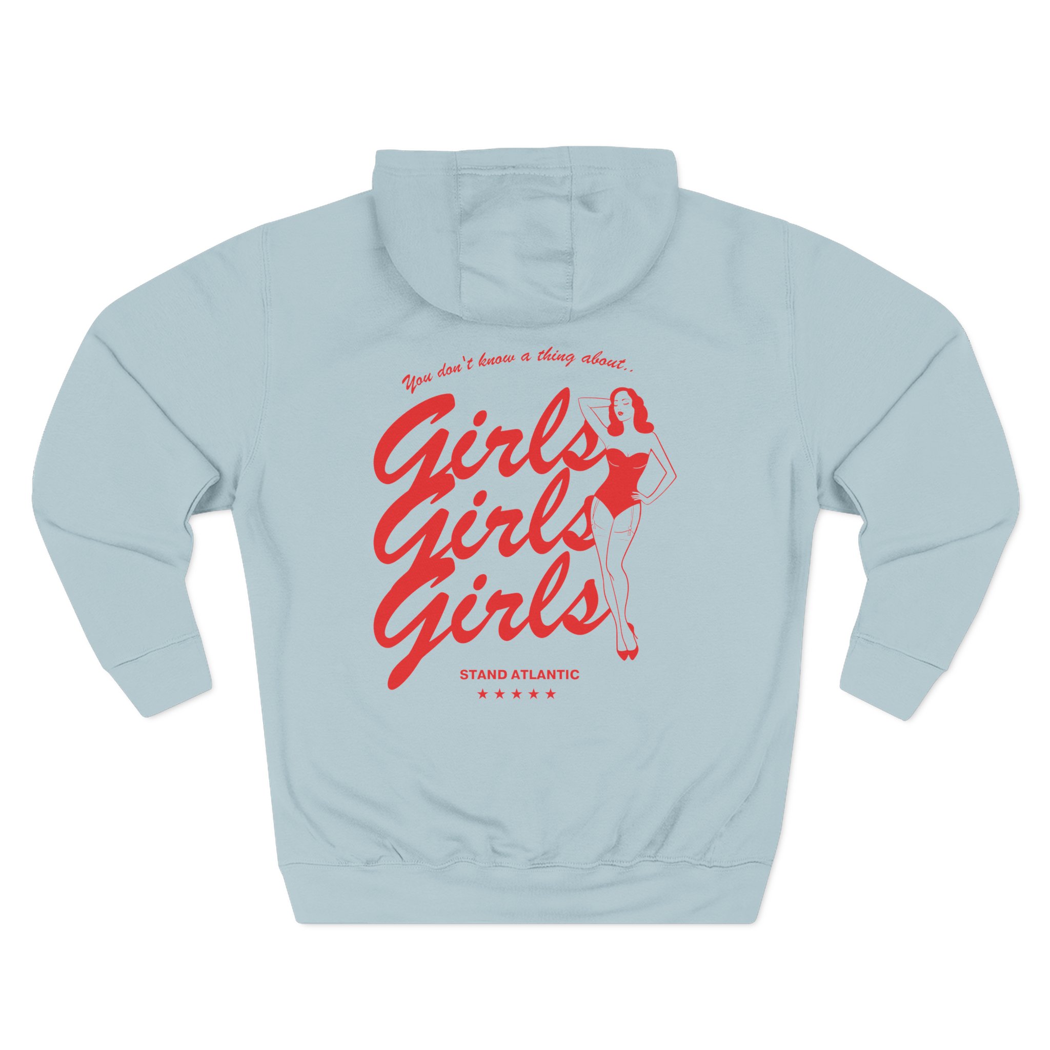 Stand Atlantic Girls Three-Panel Fleece Hoodie