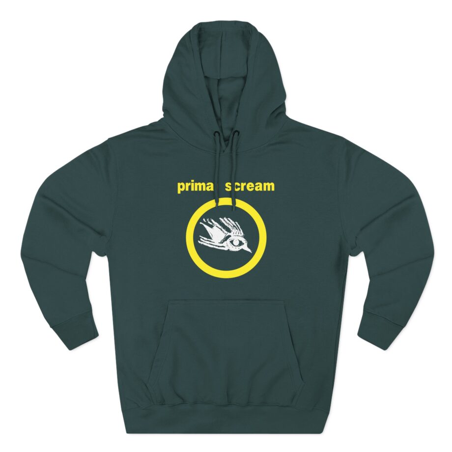 Primal Scream Three-Panel Fleece Hoodie