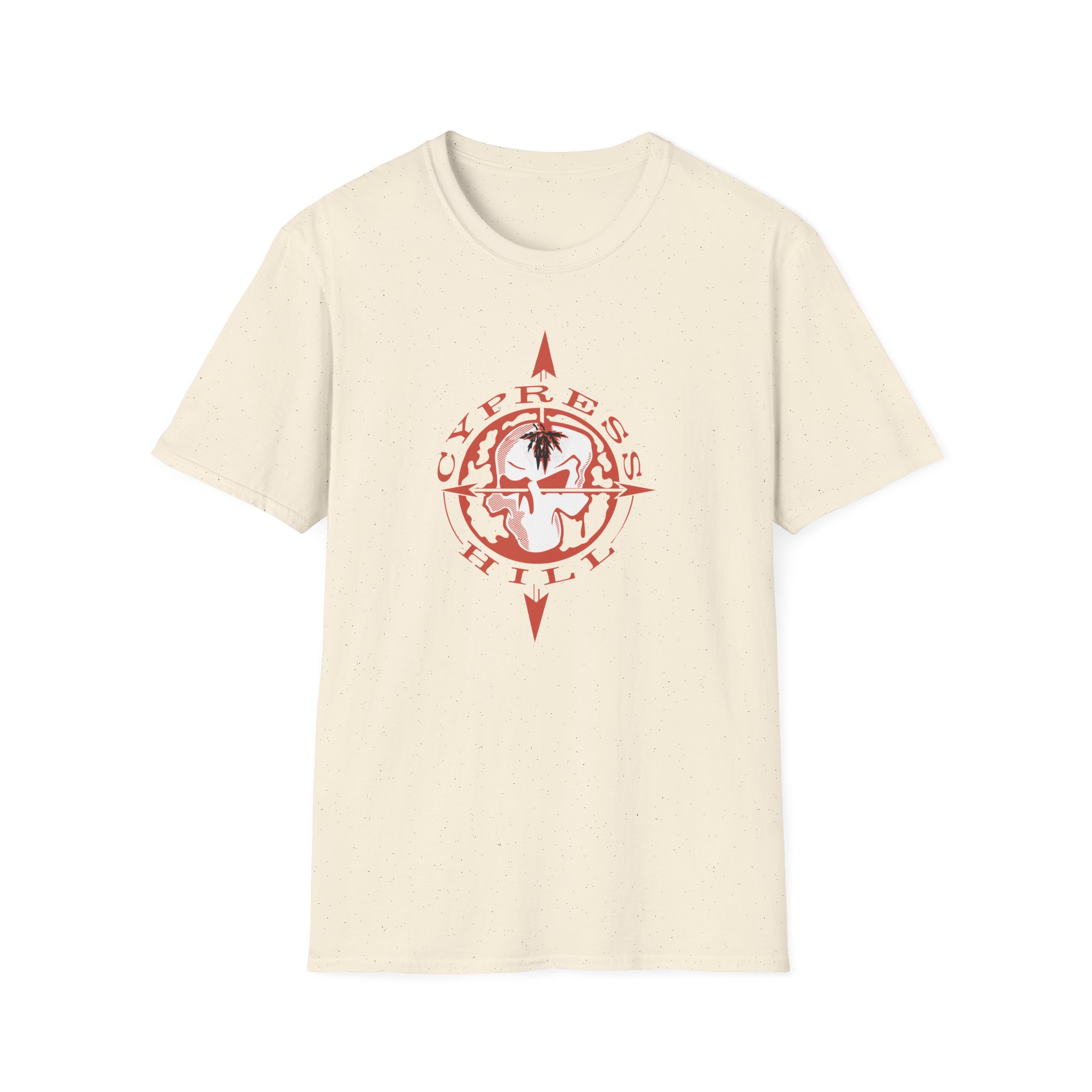 Cypress Hill Skull N Compass Unisex Softstyle T-Shirt