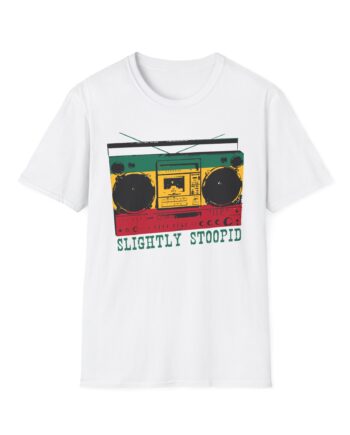 Slightly Stoopid Ghetto Blaster Raglan Unisex Softstyle T-Shirt
