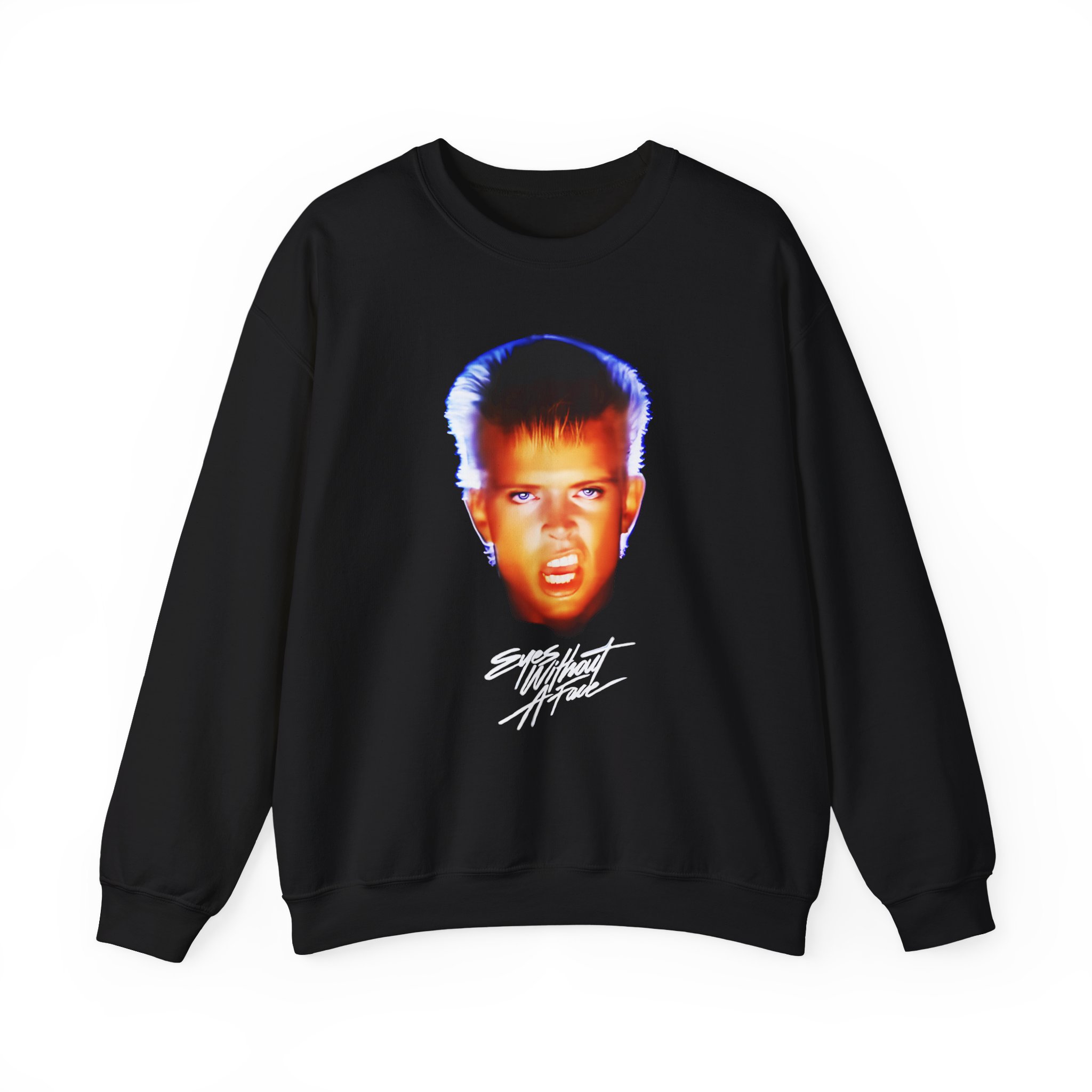 Billy Idol Eyes Without a Face Photo Unisex Heavy Blendâ„¢ Crewneck Sweatshirt