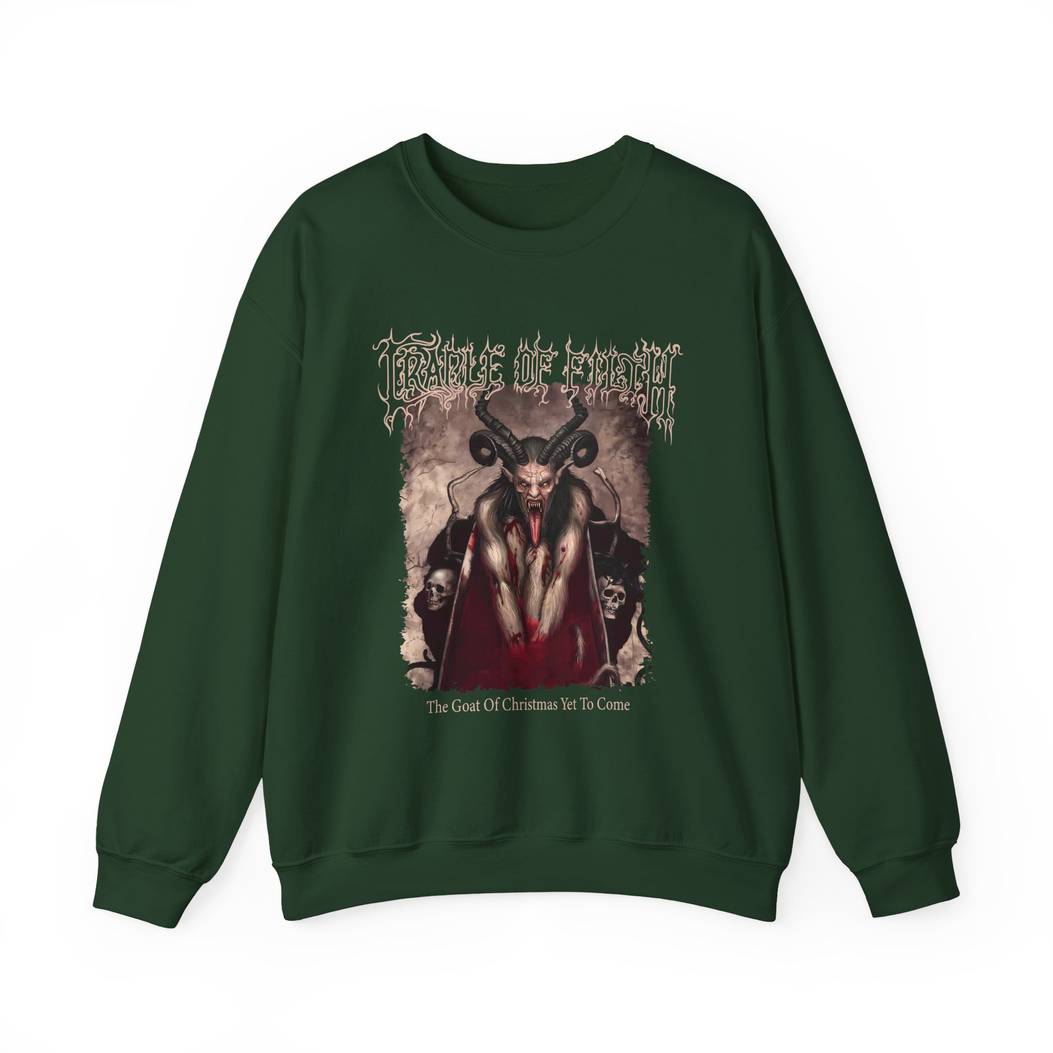 Cradle of Filth Krampus Unisex Heavy Blendâ„¢ Crewneck Sweatshirt