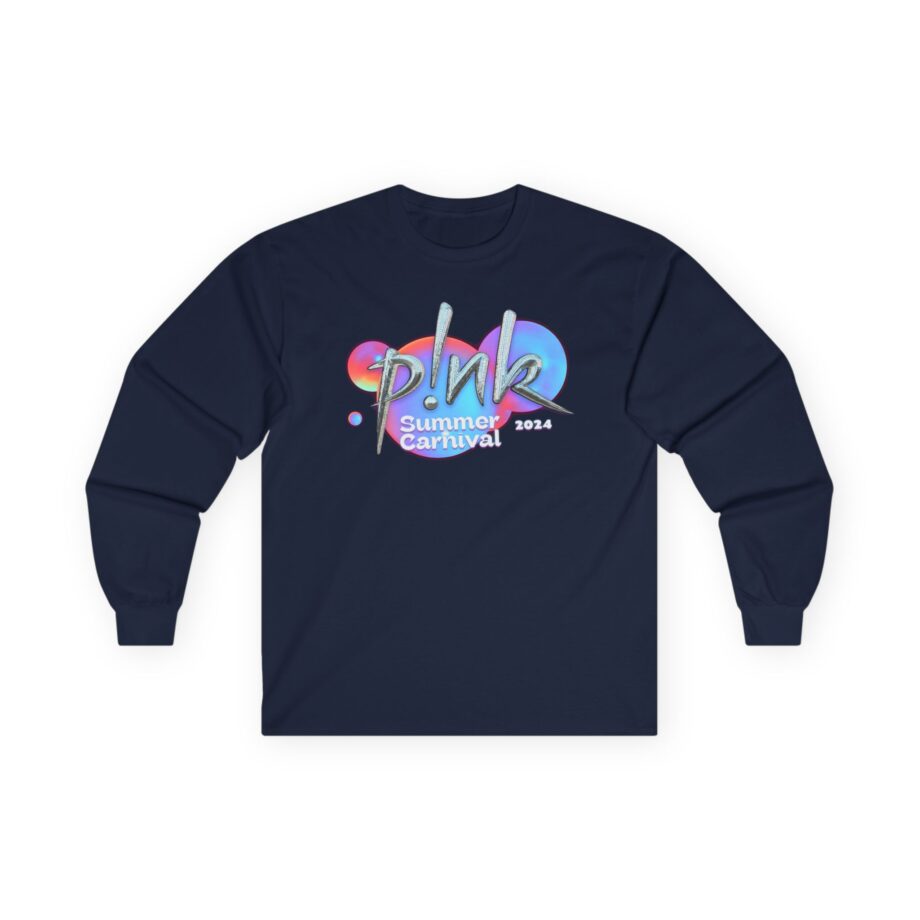 P!nk Split Tie Dye Unisex Ultra Cotton Long Sleeve Tee