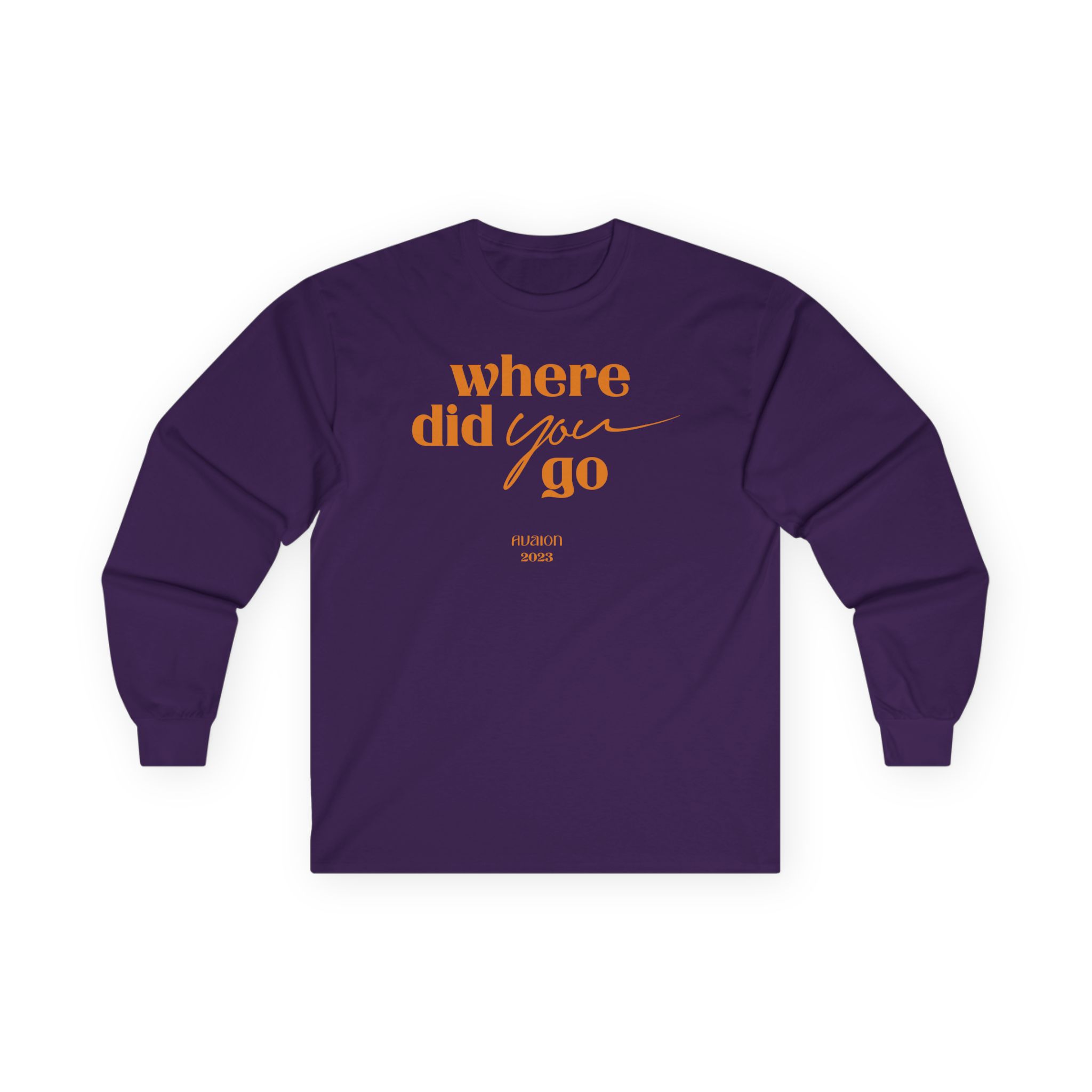 Avaion Where Did You Go Unisex Ultra Cotton Long Sleeve Tee