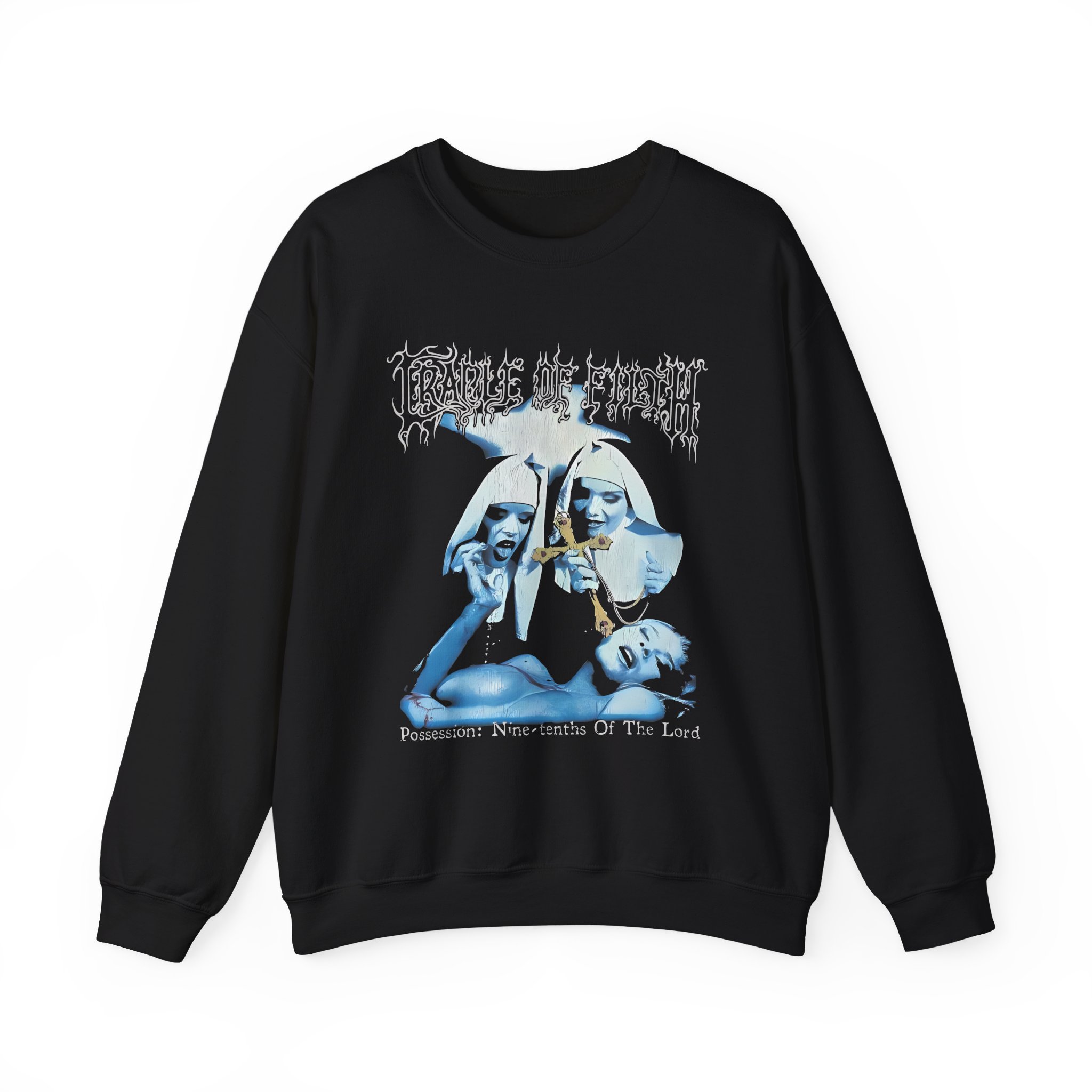 Cradle of Filth Decadence is a Virtue Unisex Heavy Blendâ„¢ Crewneck Sweatshirt