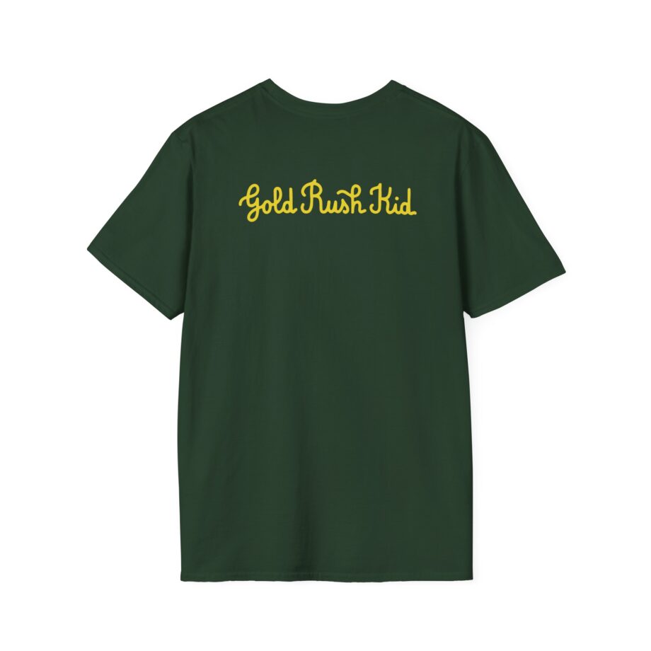 George Ezra Leaning Gold Rush Kid Unisex Softstyle T-Shirt