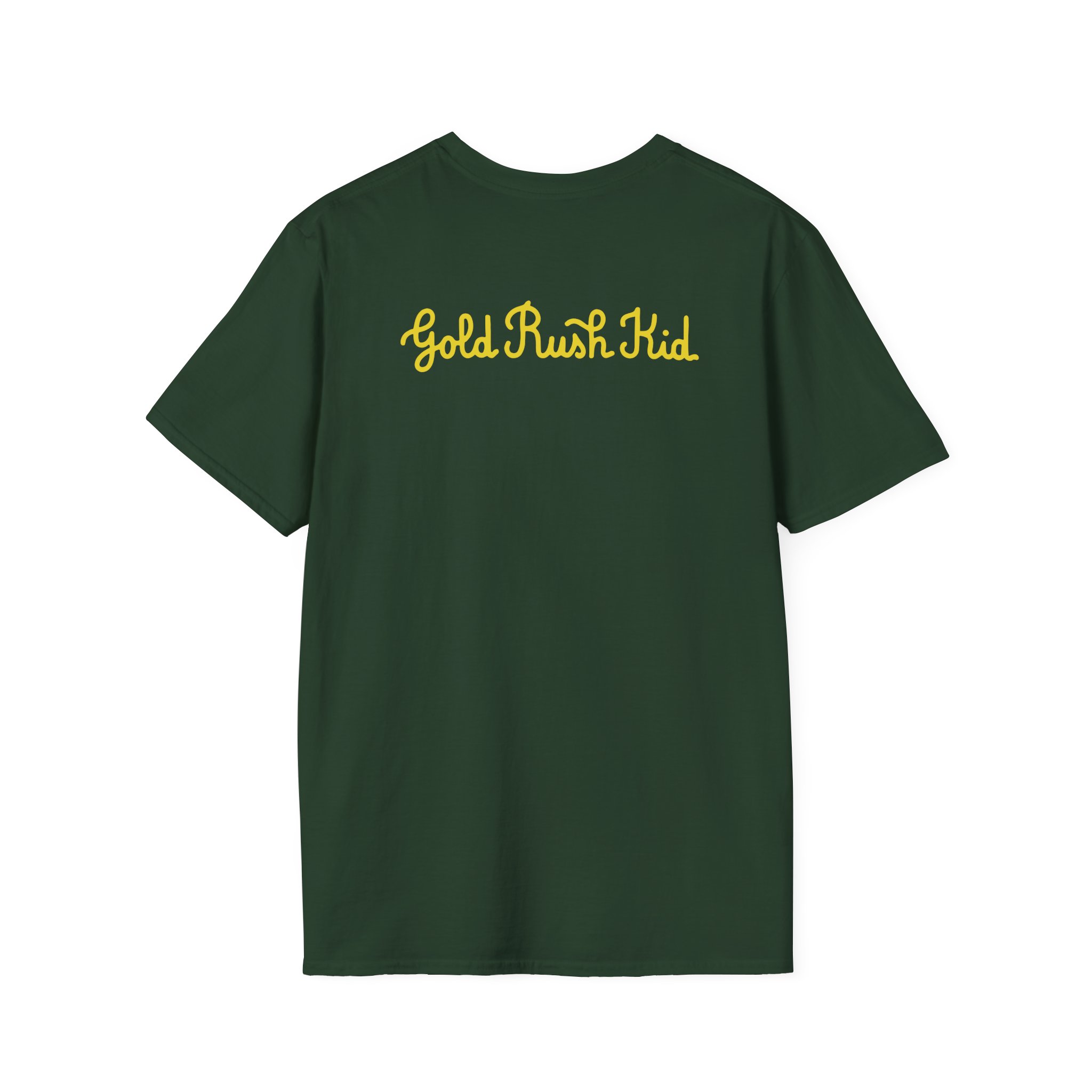 George Ezra Leaning Gold Rush Kid Unisex Softstyle T-Shirt