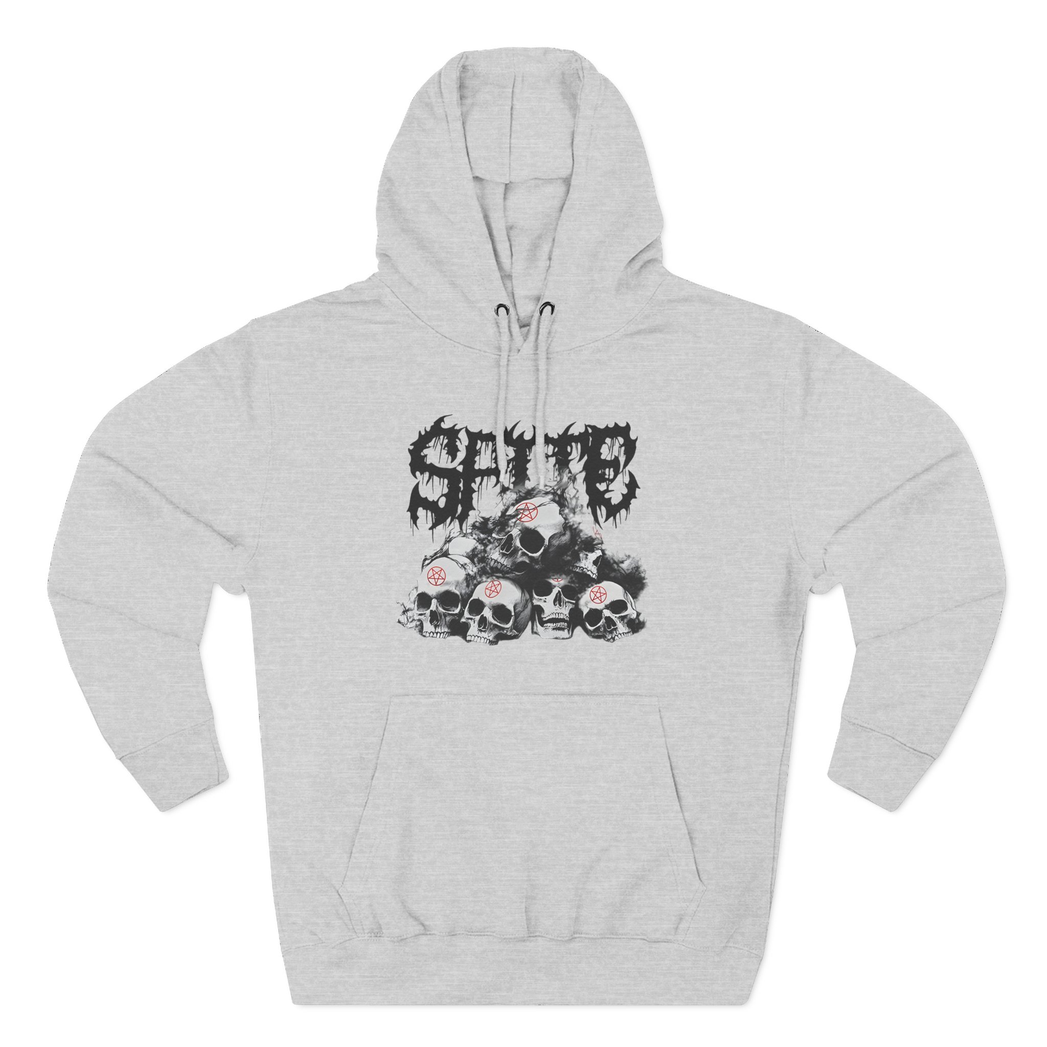 Spite Catacombs Three-Panel Fleece Hoodie