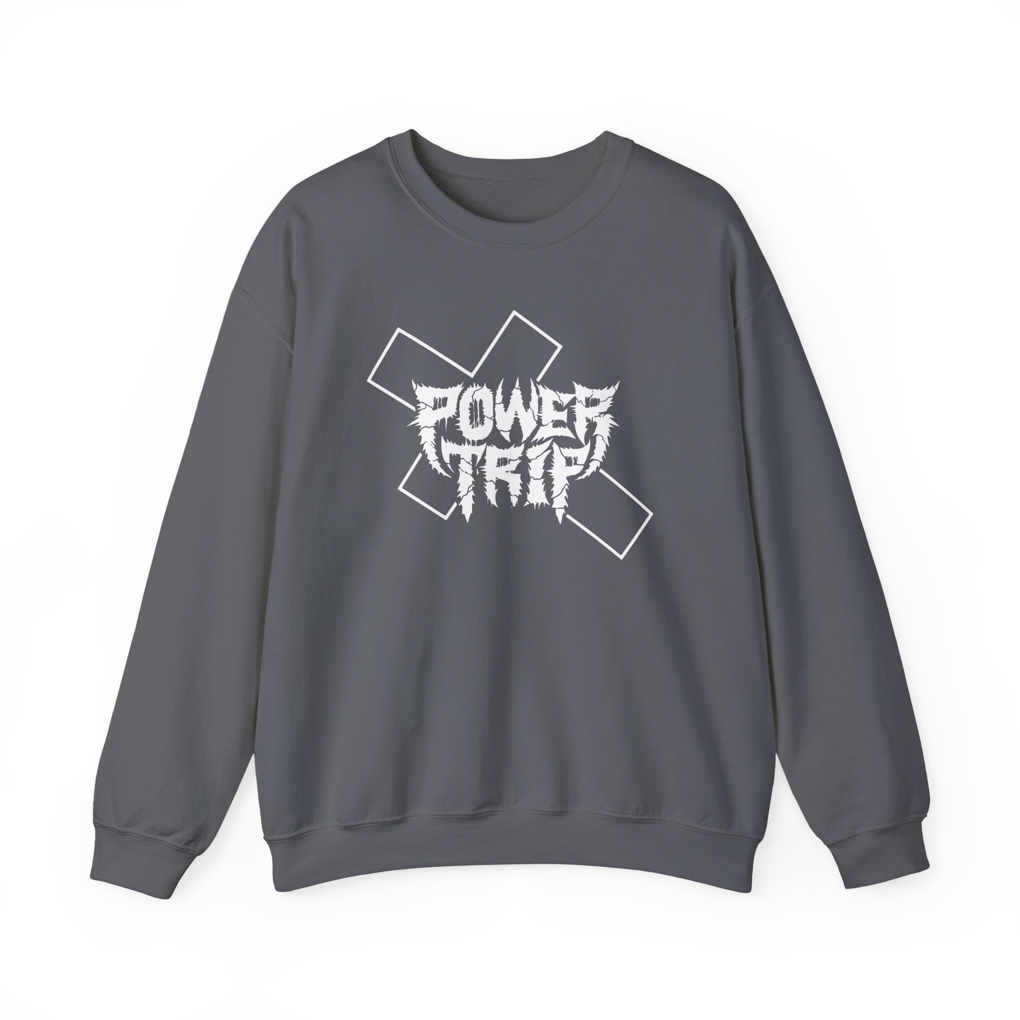 Power Trip Cross Unisex Heavy Blendâ„¢ Crewneck Sweatshirt