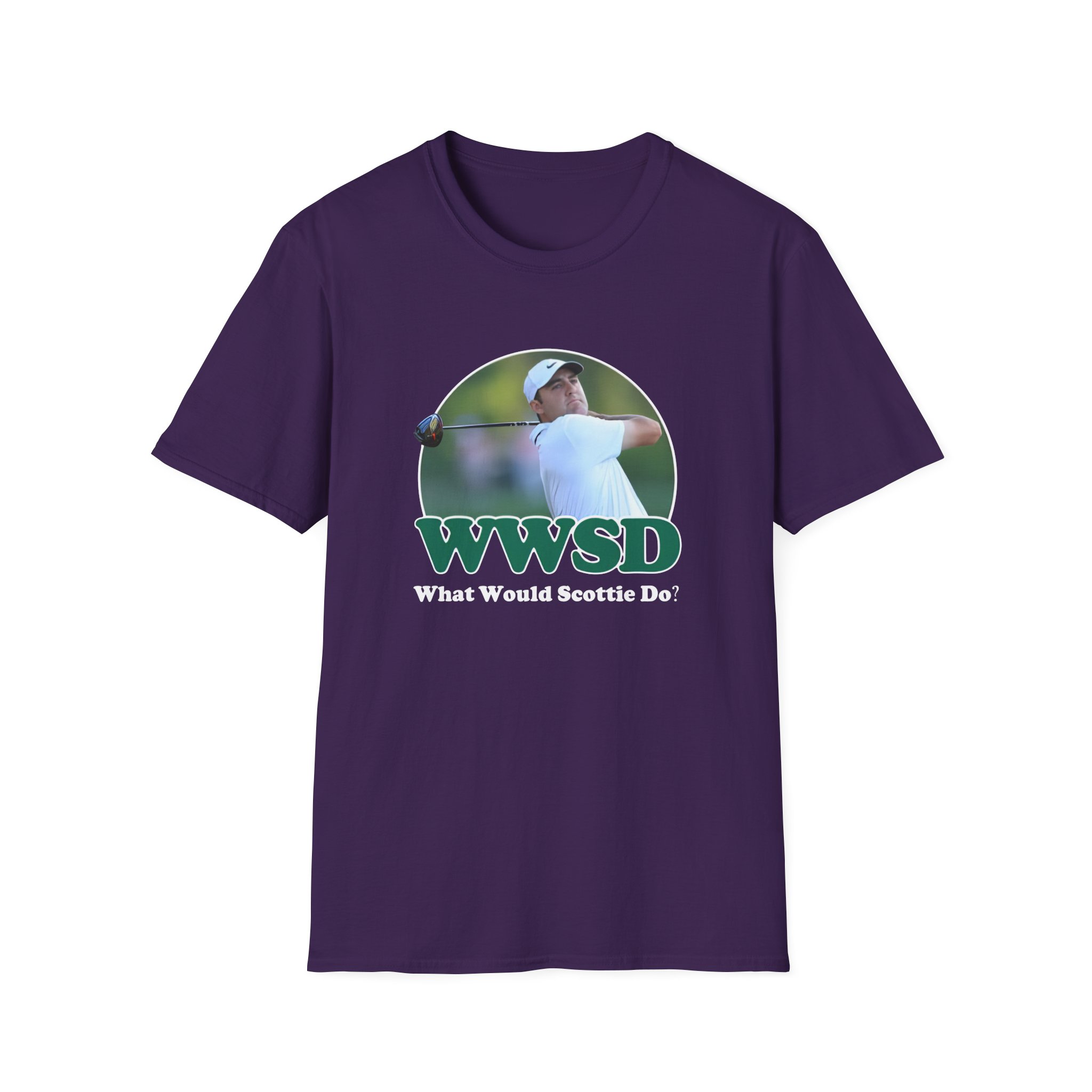 Scottie Scheffler What Would Do Wwsd Unisex Softstyle T-Shirt