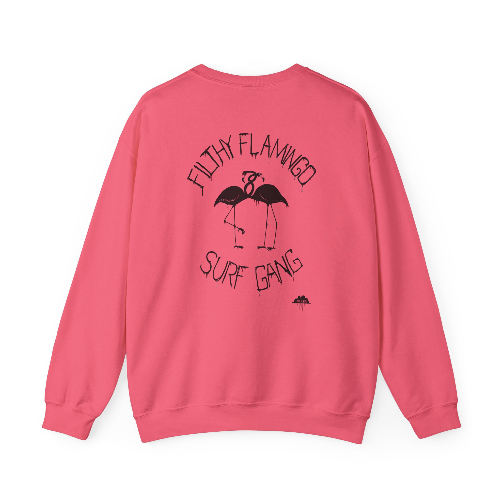 Surf Gang Filthy Flamingo Unisex Heavy Blendâ„¢ Crewneck Sweatshirt