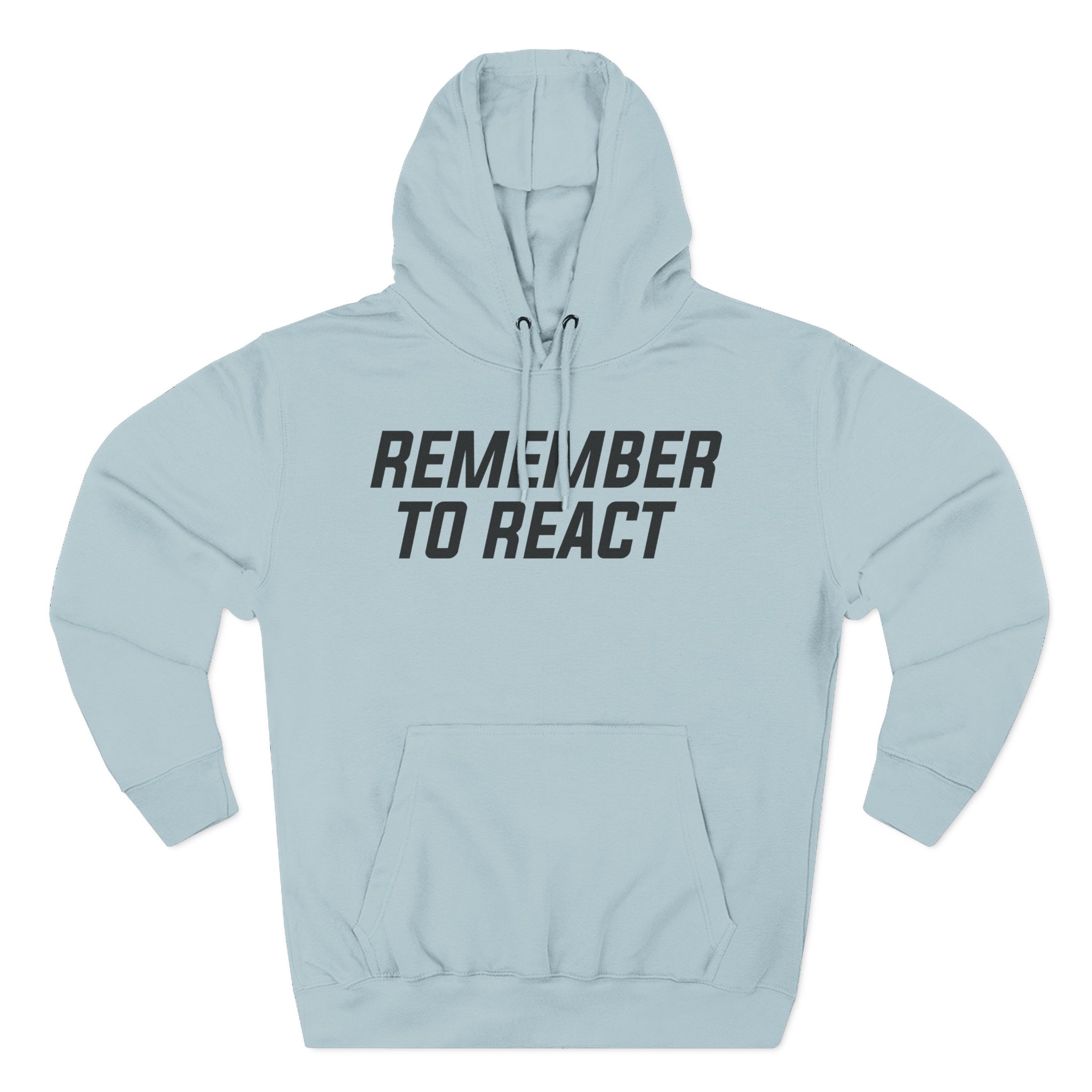 Jenny Holzer Remember to React Three-Panel Fleece Hoodie