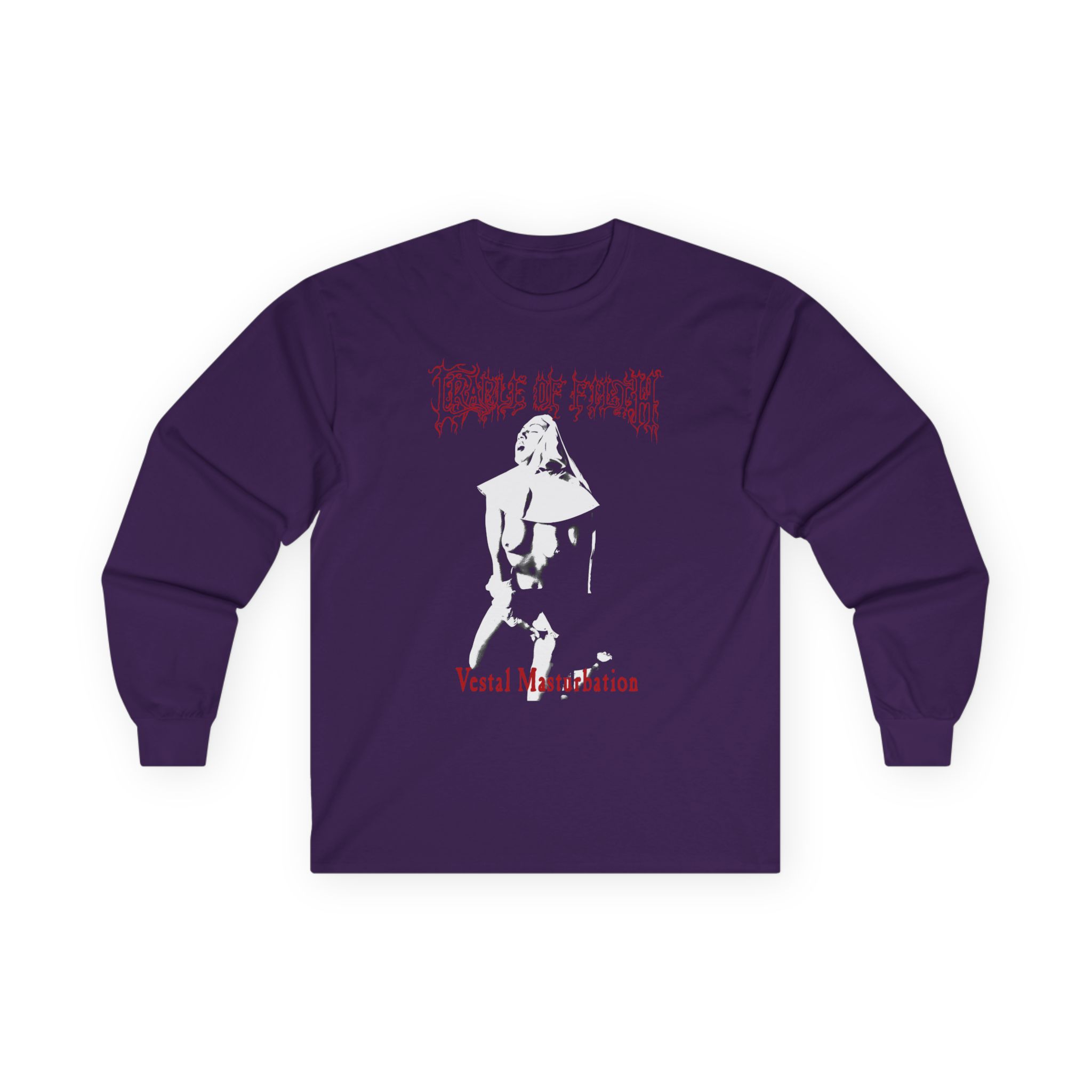 Cradle of Filth Vestal Masturbation Unisex Ultra Cotton Long Sleeve Tee