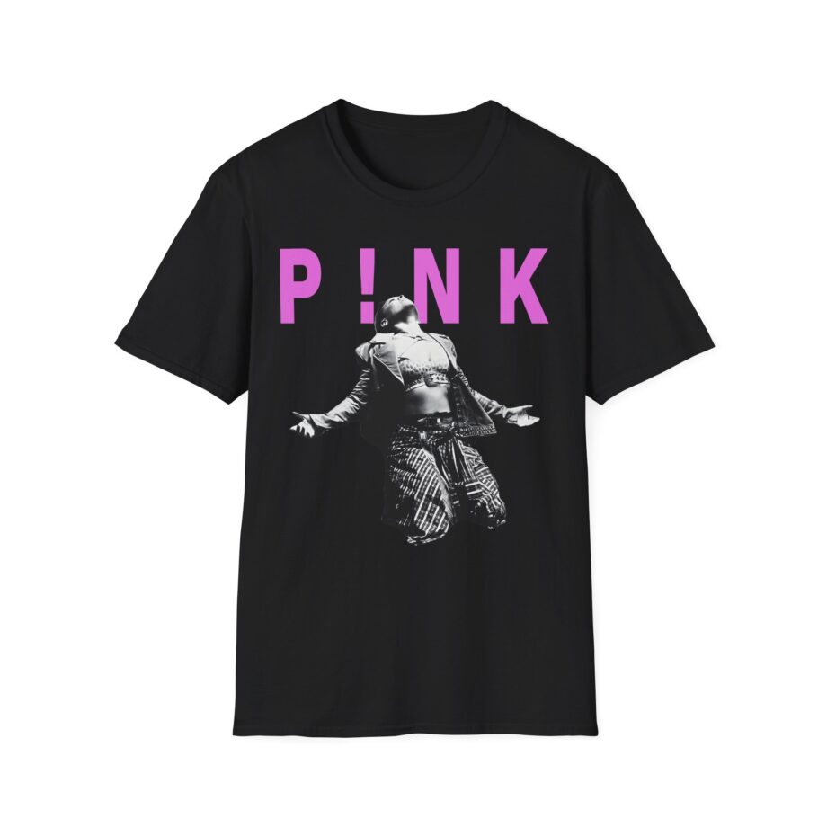 Pink Trustfall Praise Unisex Softstyle T-Shirt