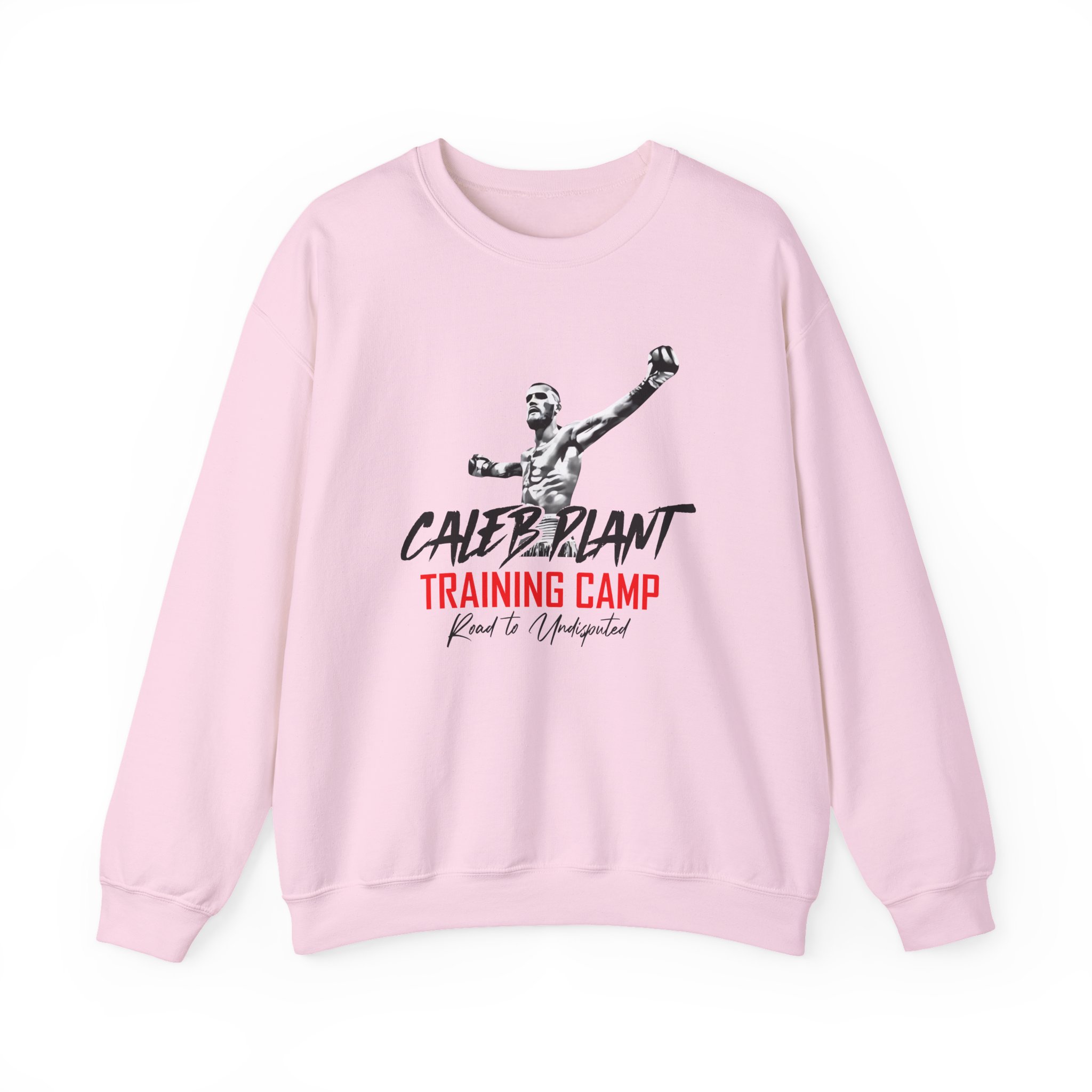 Caleb Plant Training Camp W/ Image Unisex Heavy Blendâ„¢ Crewneck Sweatshirt