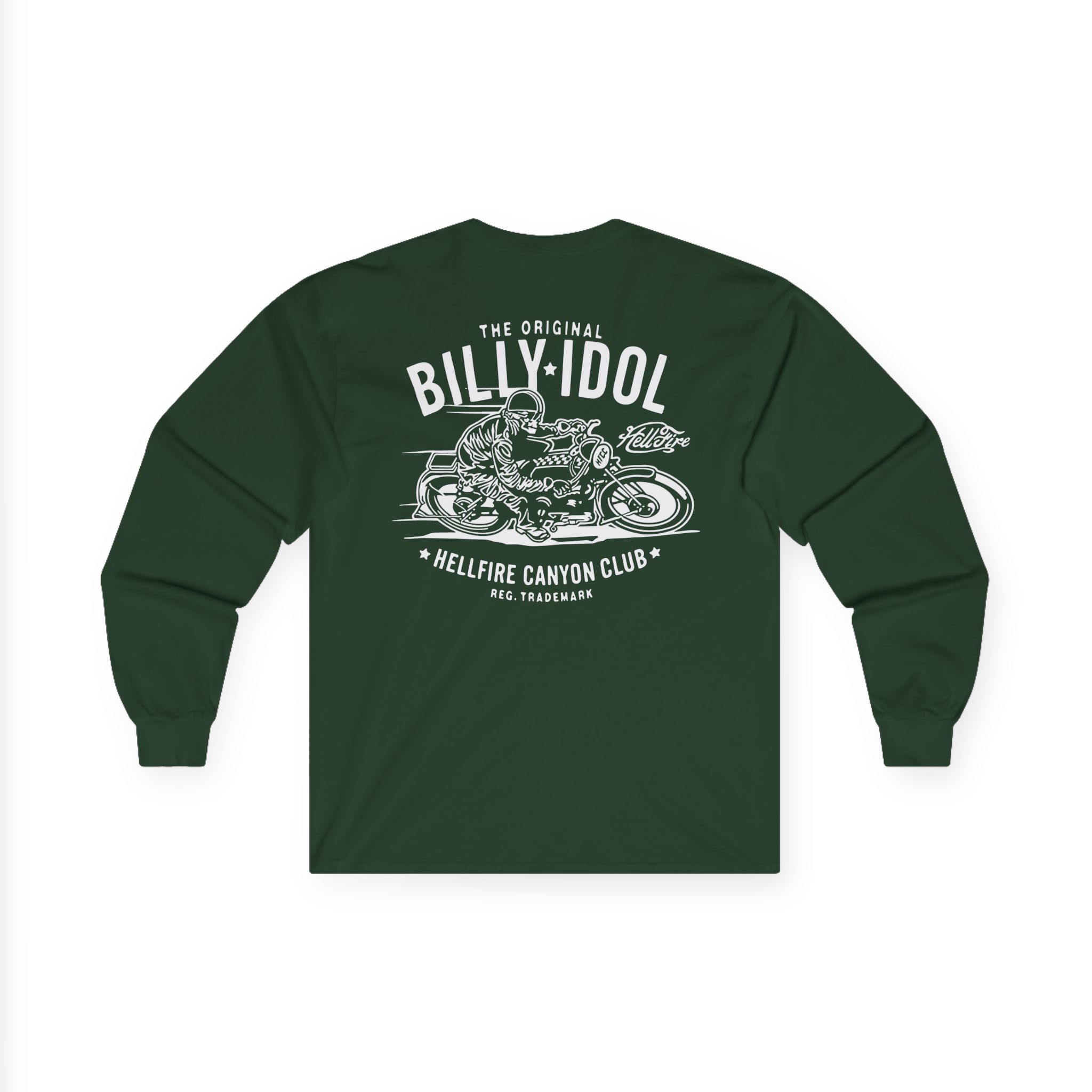 Billy Idol the Original Hellfire Canyon Club Unisex Ultra Cotton Long Sleeve Tee