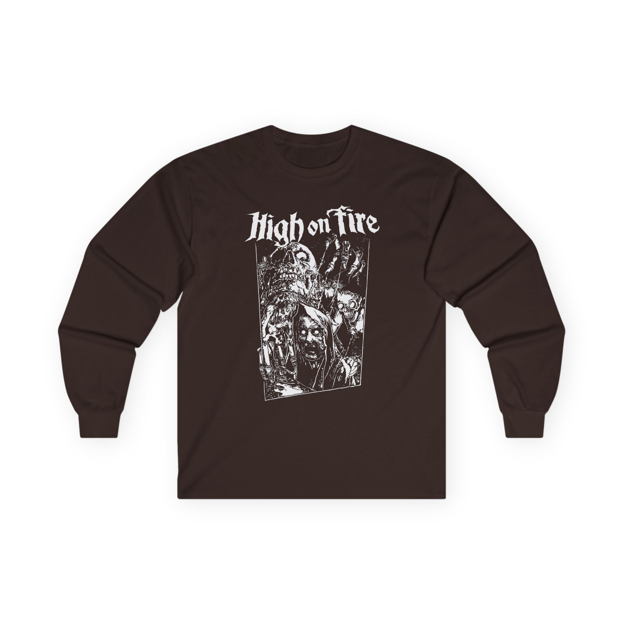 High on Fire Horror Unisex Ultra Cotton Long Sleeve Tee