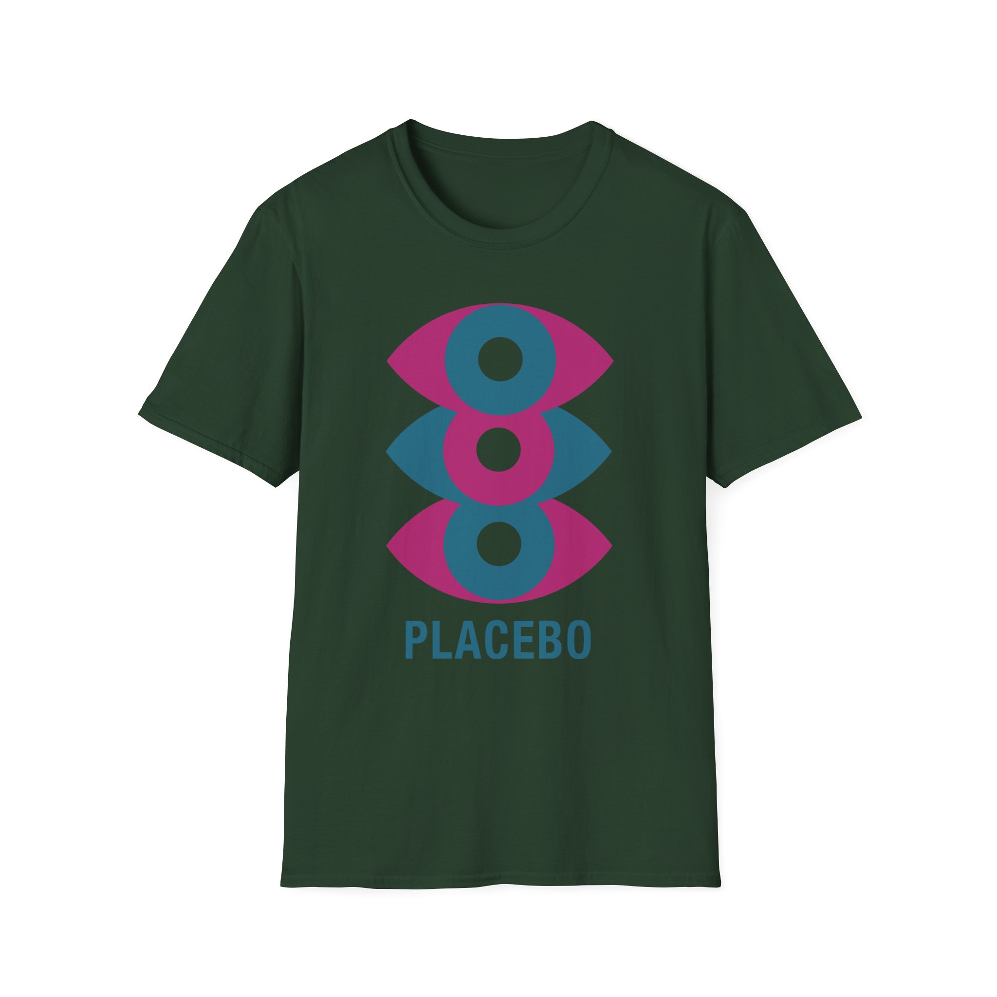 Placebo 2024 Triple Eye Unisex Softstyle T-Shirt