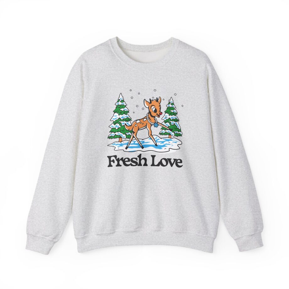 Fresh Love Snow Dough Unisex Heavy Blend™ Crewneck Sweatshirt