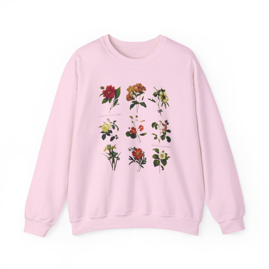 Hayley Williams Petals for Armor Floral Girls Unisex Heavy Blend™ Crewneck Sweatshirt