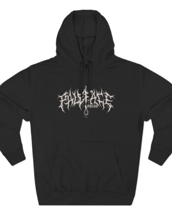Paleface Washed Out Premium Logo Three-Panel Fleece Hoodie