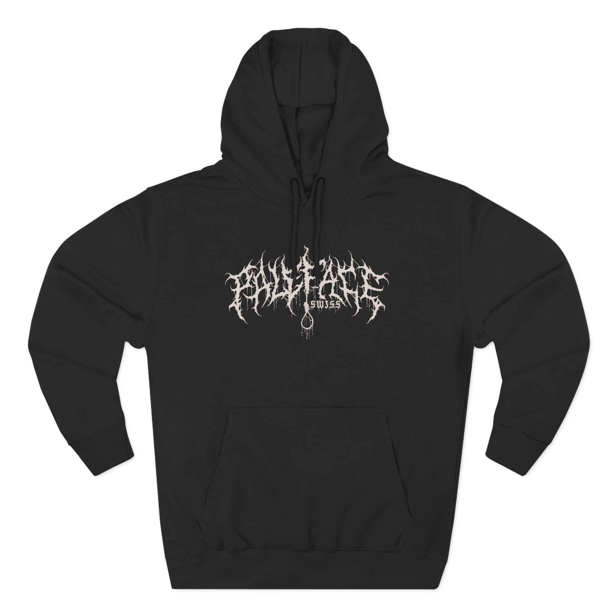 Paleface Washed Out Premium Logo Three-Panel Fleece Hoodie