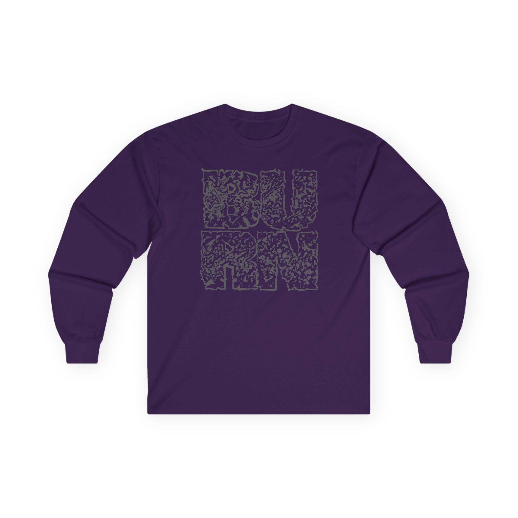 Burn Square Logo Unisex Ultra Cotton Long Sleeve Tee