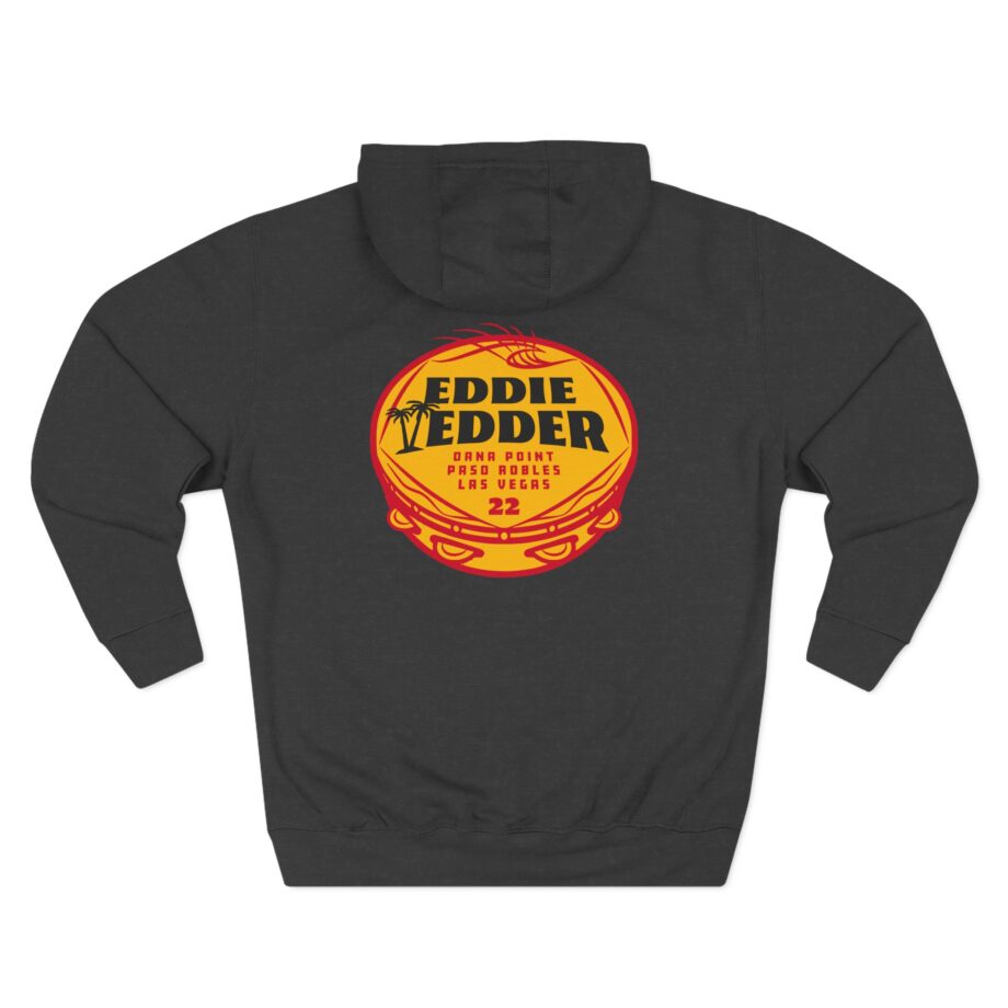 Eddie Vedder Tambourine Three-Panel Fleece Hoodie