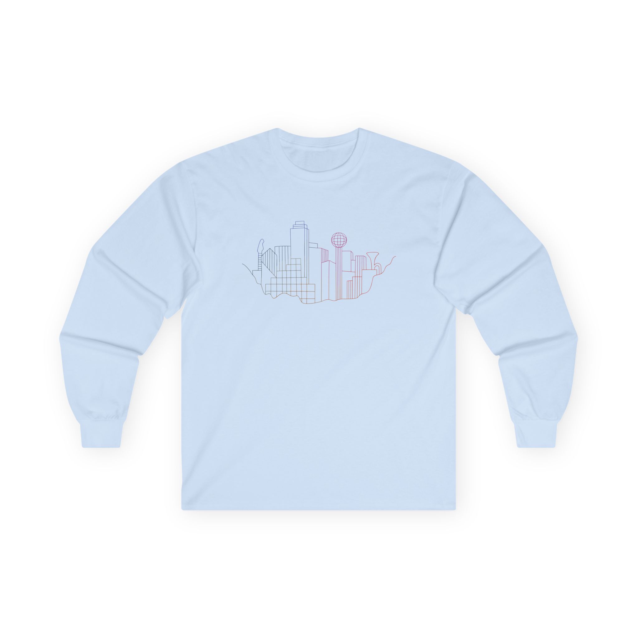 Snarky Puppy Empire Central Skyline Unisex Ultra Cotton Long Sleeve Tee