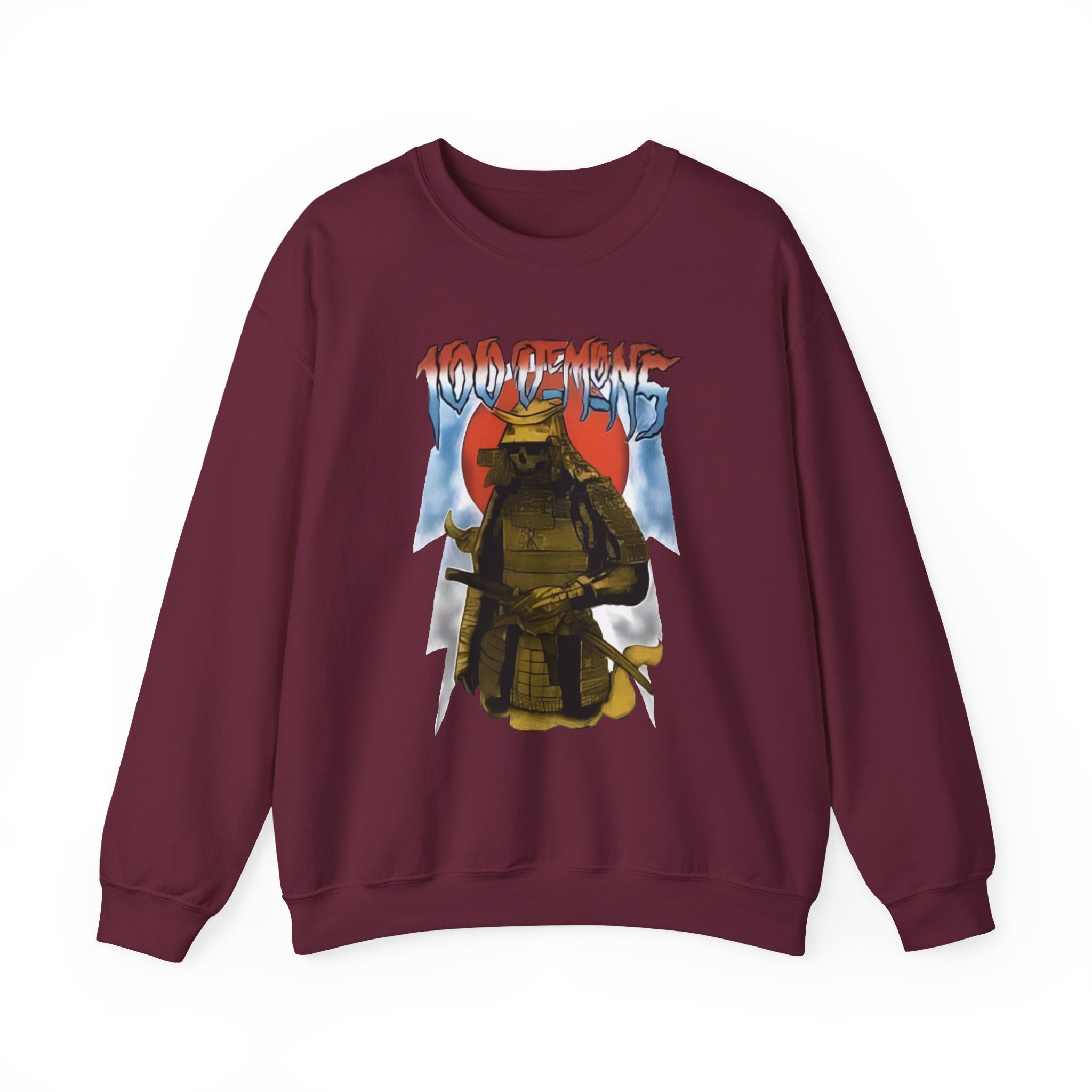 100 Demons Unisex Heavy Blendâ„¢ Crewneck Sweatshirt