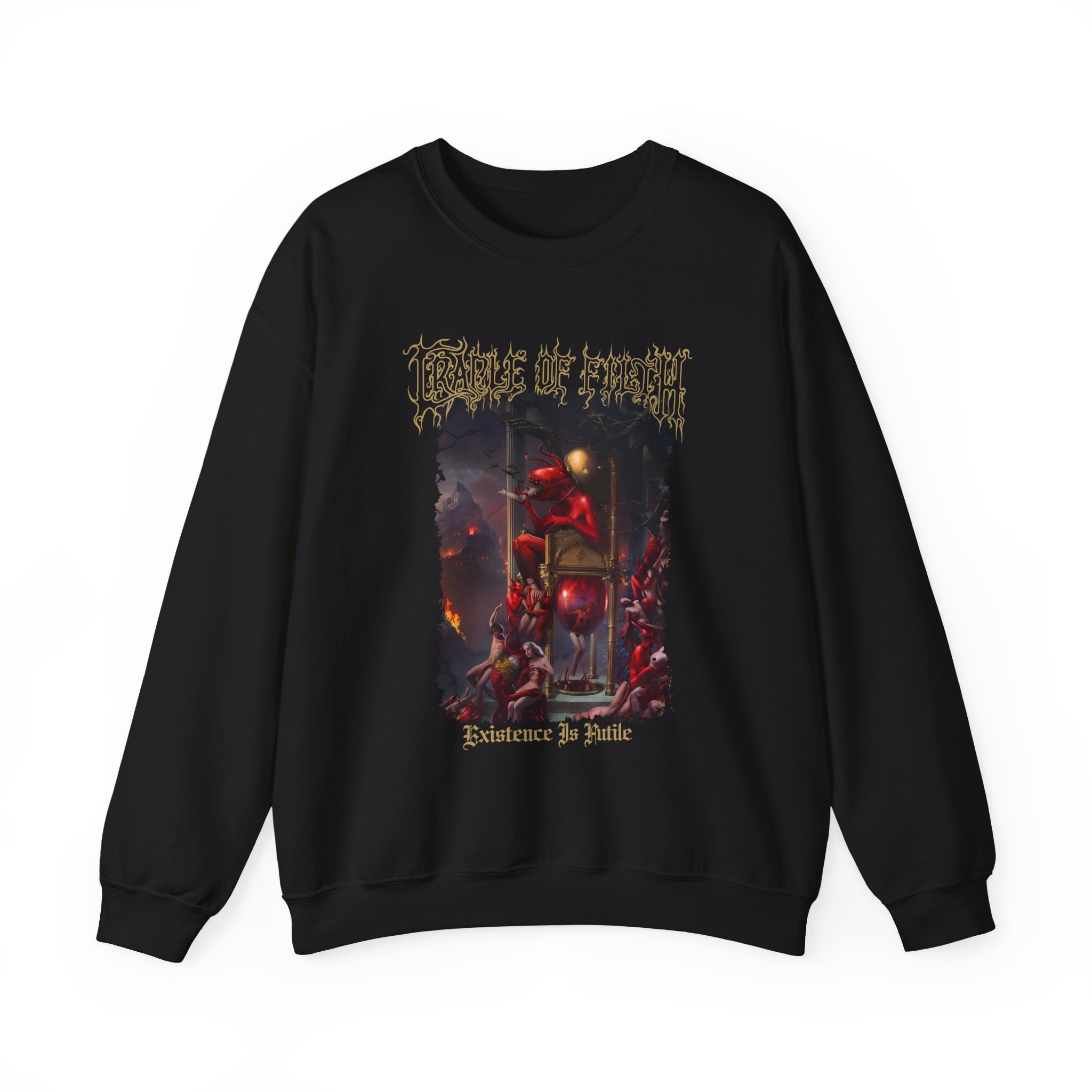 Cradle of Filth Existence is Futile Unisex Heavy Blendâ„¢ Crewneck Sweatshirt