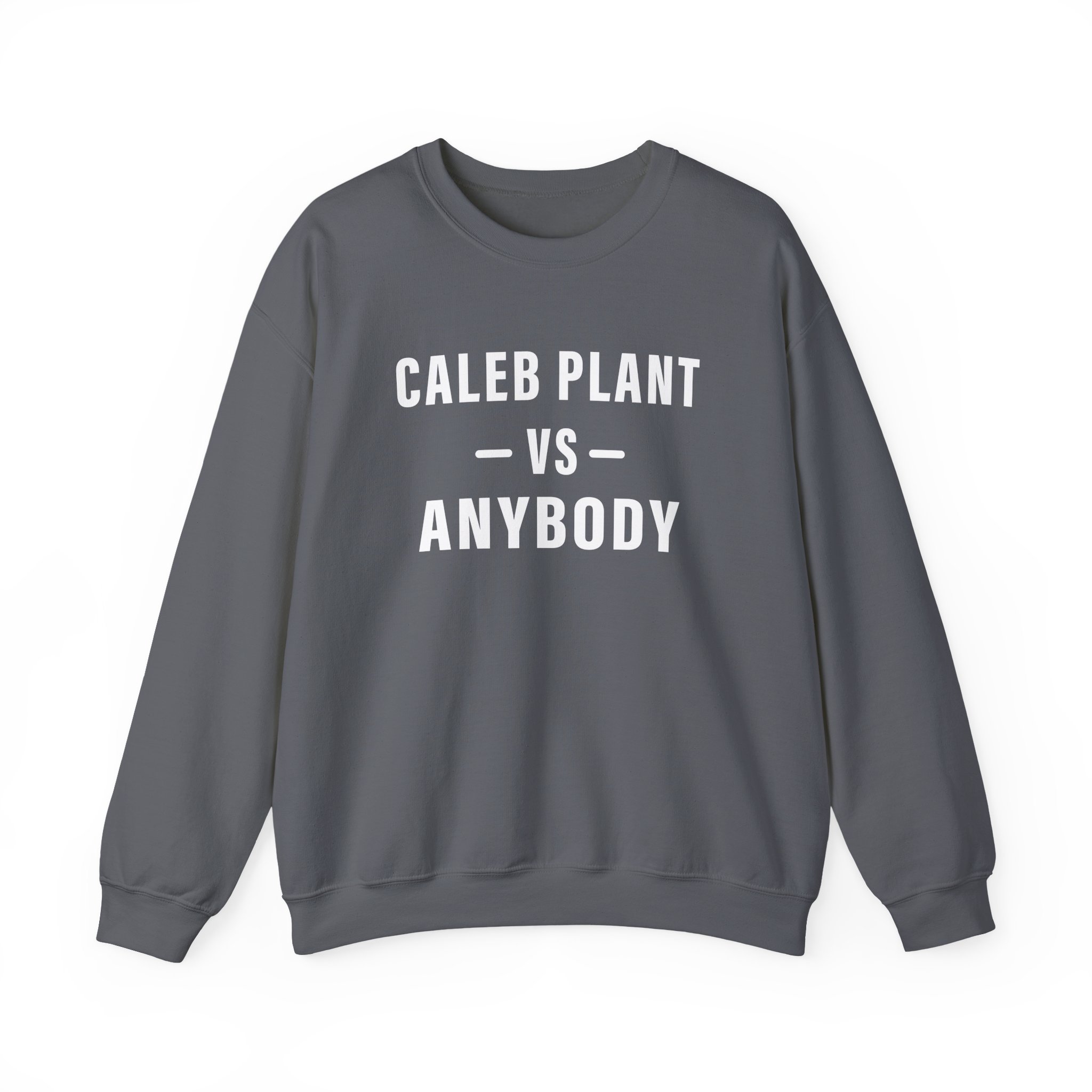 Caleb Plant Caleb vs. Anybody Unisex Heavy Blendâ„¢ Crewneck Sweatshirt