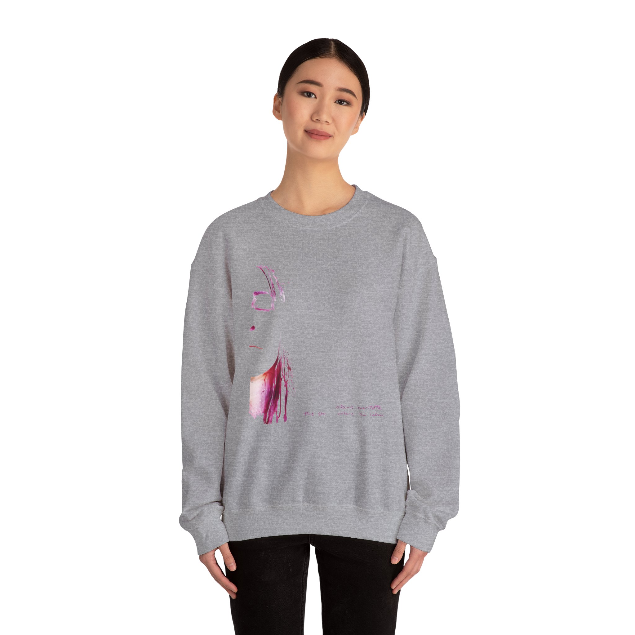 Alanis Morissette All Parts Welcome Unisex Heavy Blendâ„¢ Crewneck Sweatshirt