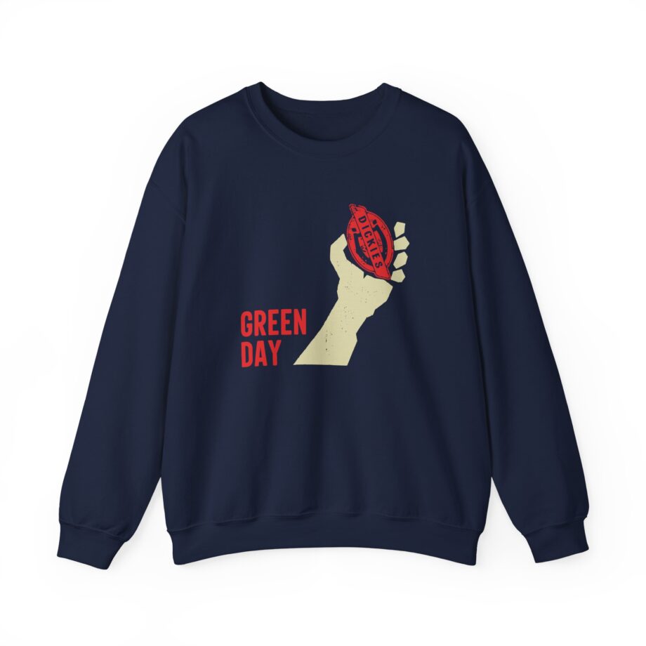 Green Day Dickies Heart Grenade Unisex Heavy Blend™ Crewneck Sweatshirt