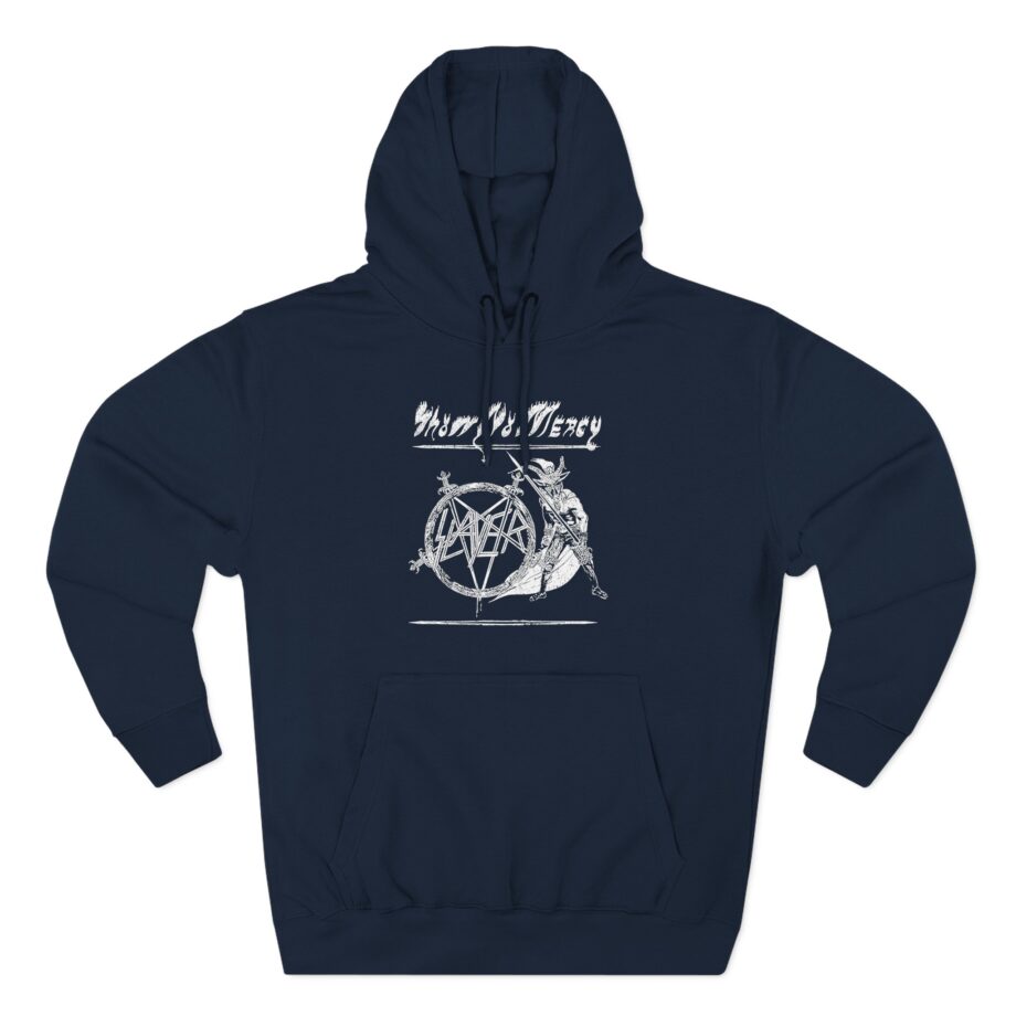 Slayer Show No Mercy Muscle Three-Panel Fleece Hoodie