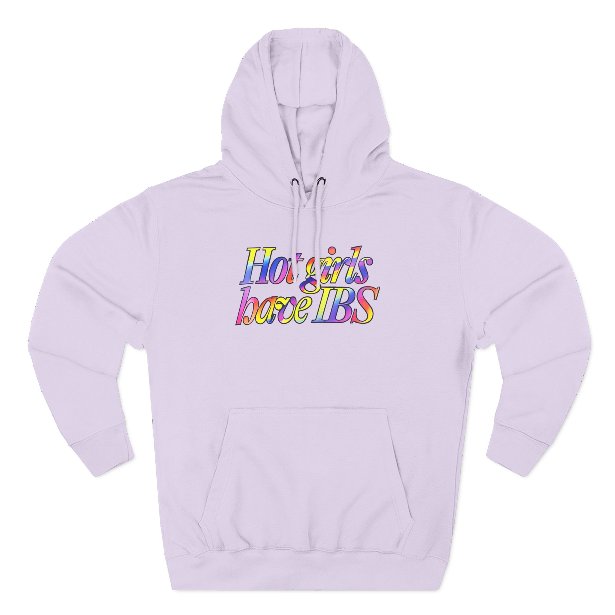 Willow Pill Hot Girls Have Ibs Three-Panel Fleece Hoodie