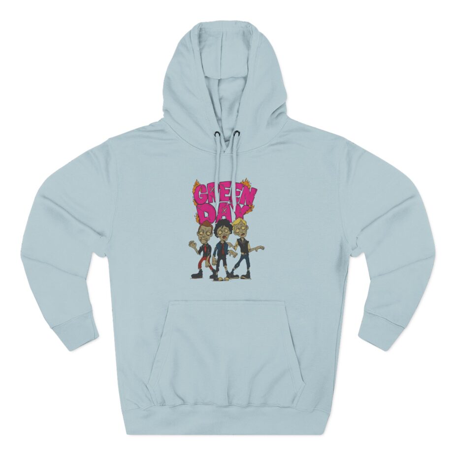Green Day Walking Green Day Zombie Three-Panel Fleece Hoodie
