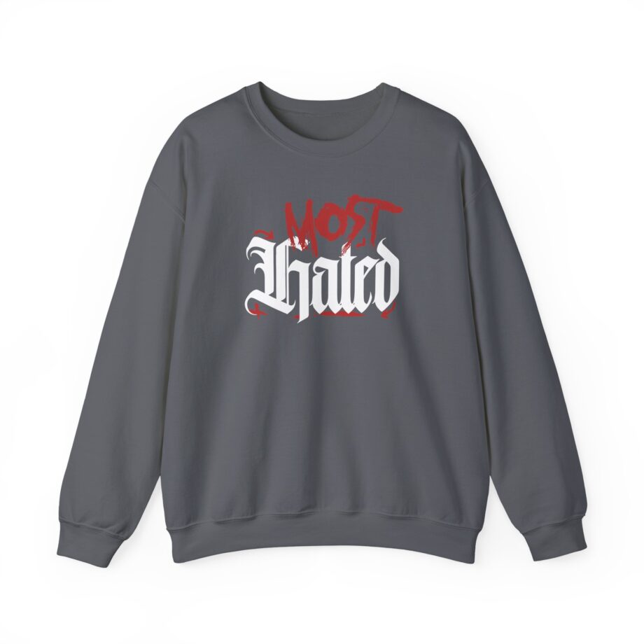 Fredo Bang Most Hated Unisex Heavy Blend™ Crewneck Sweatshirt