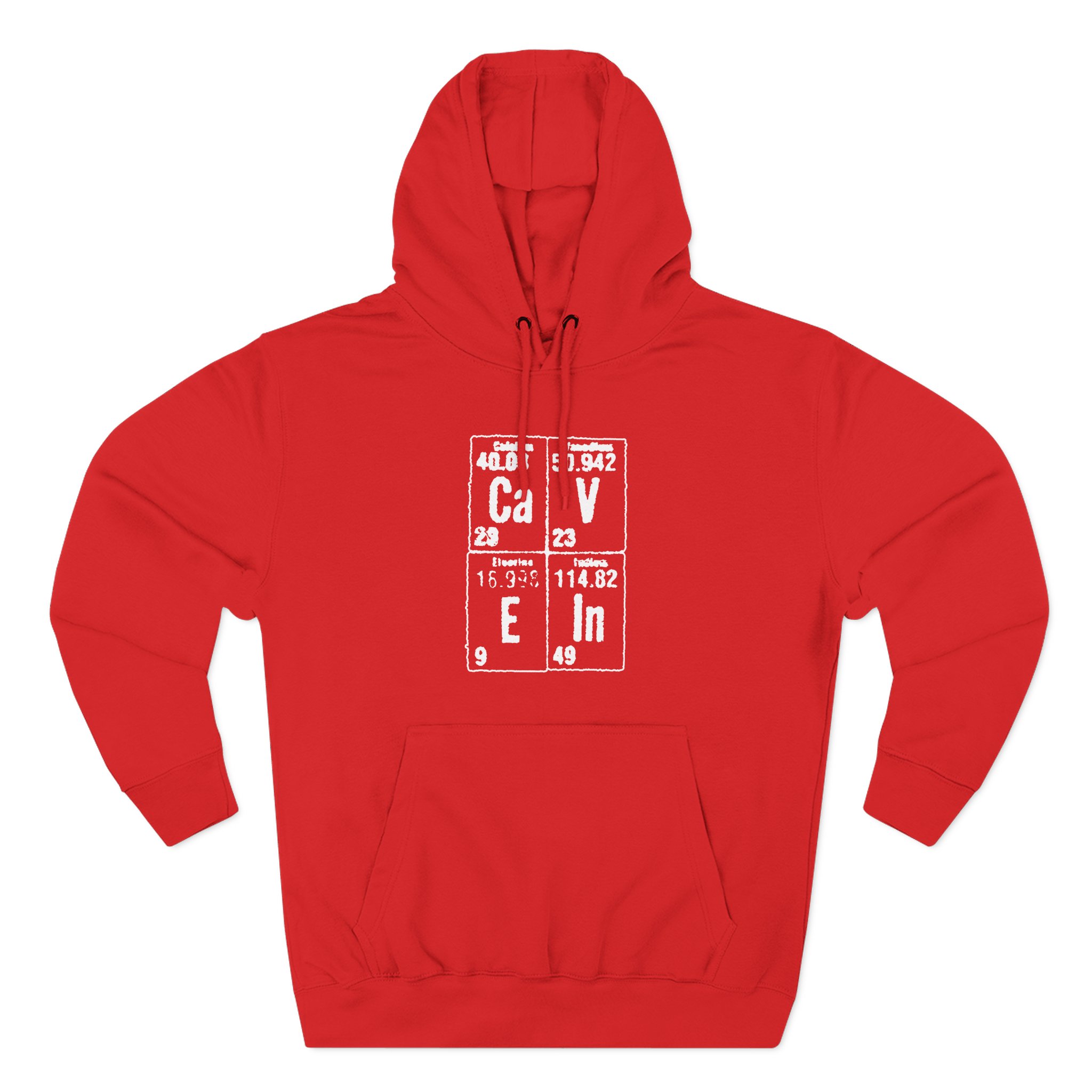 Cave in Elements Three-Panel Fleece Hoodie